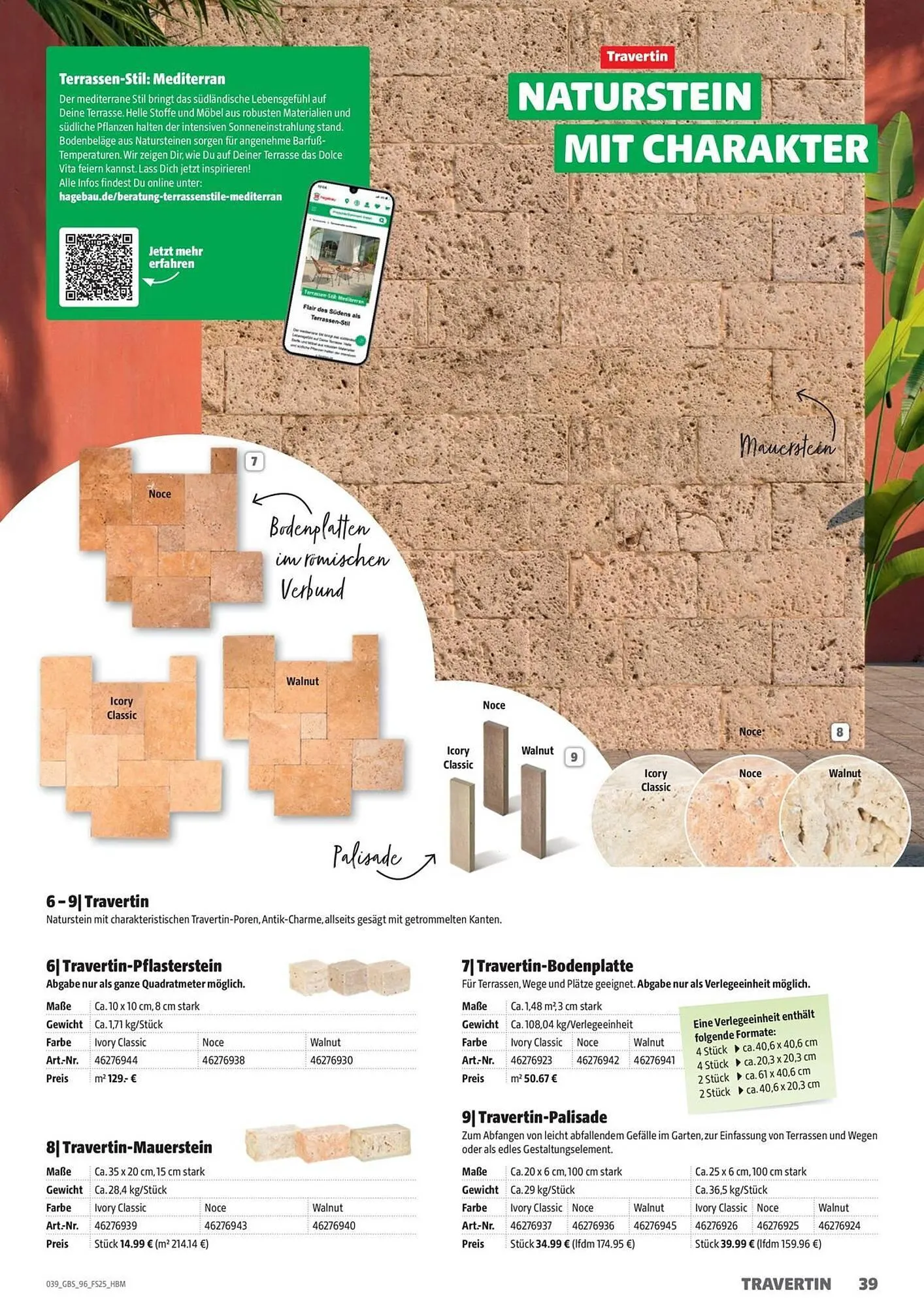 Hagebau Prospekt von 19. September bis 31. Dezember 2025 - Prospekt seite 39