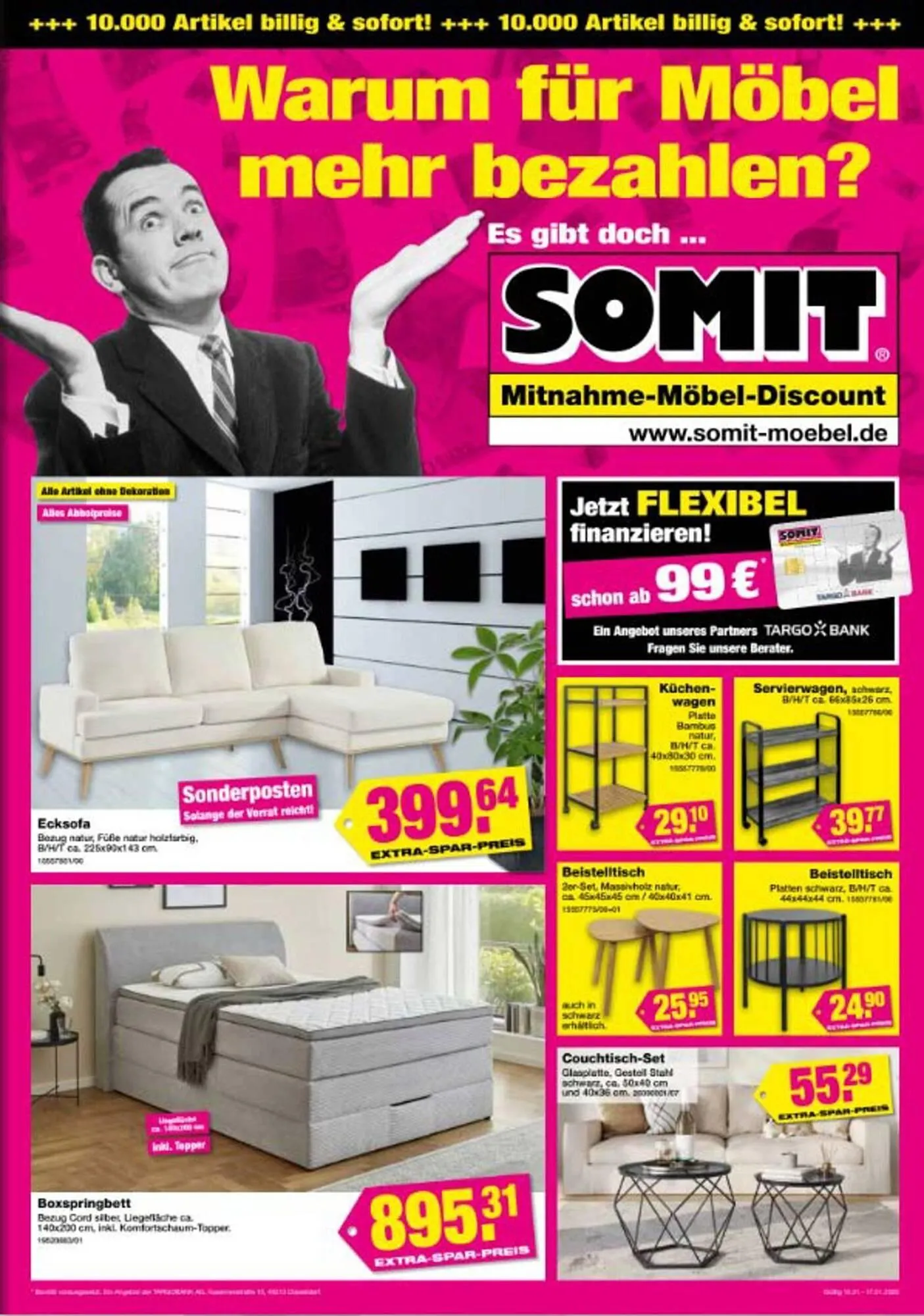 SOMIT Prospekt von 13. Januar bis 17. Januar 2026 - Prospekt seite 1