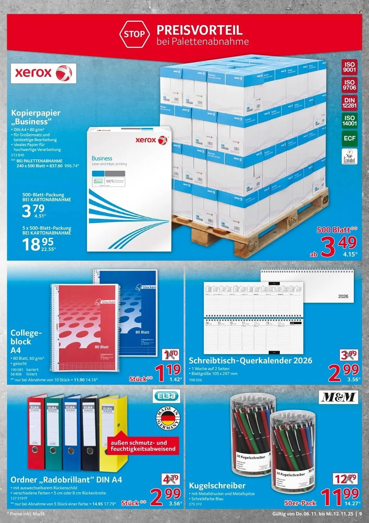 Selgros Prospekt von 6. November bis 12. November 2025 - Prospekt seite 9
