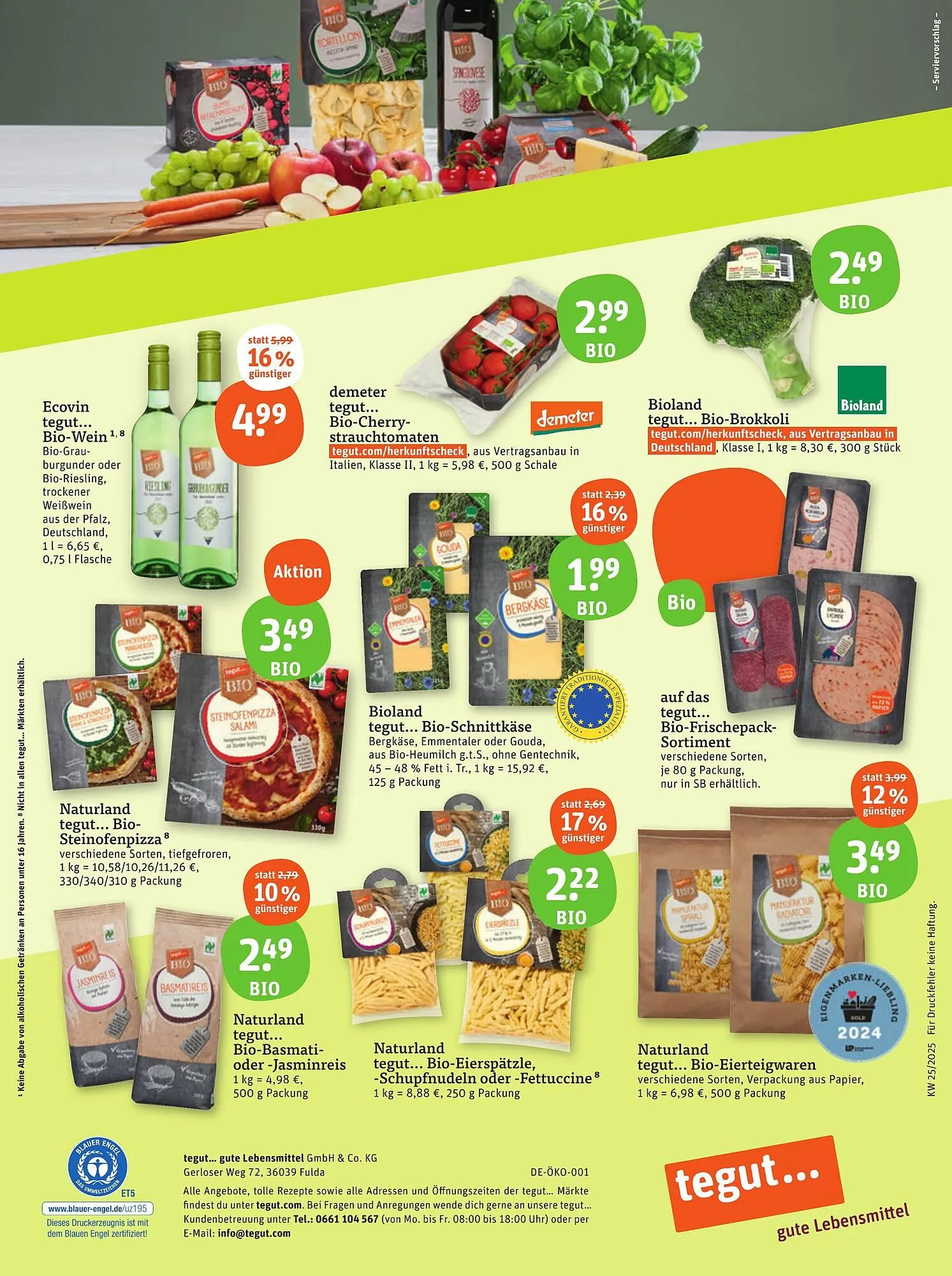 basic Prospekt von 16. Juni bis 21. Juni 2025 - Prospekt seite 23