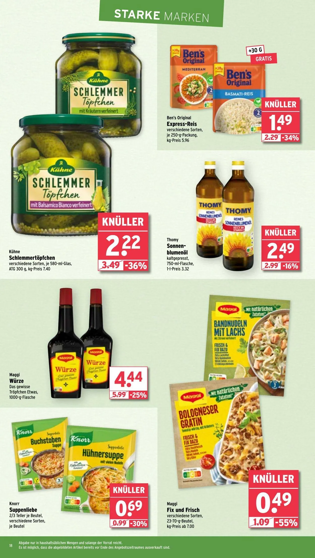 WASGAU Aktueller Prospekt von 7. September bis 21. September 2025 - Prospekt seite 18