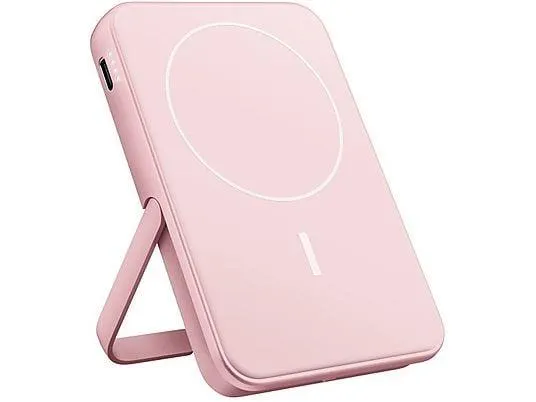 FRESH N REBEL Magnet Wireless Powerbank 5000 Pastellpink