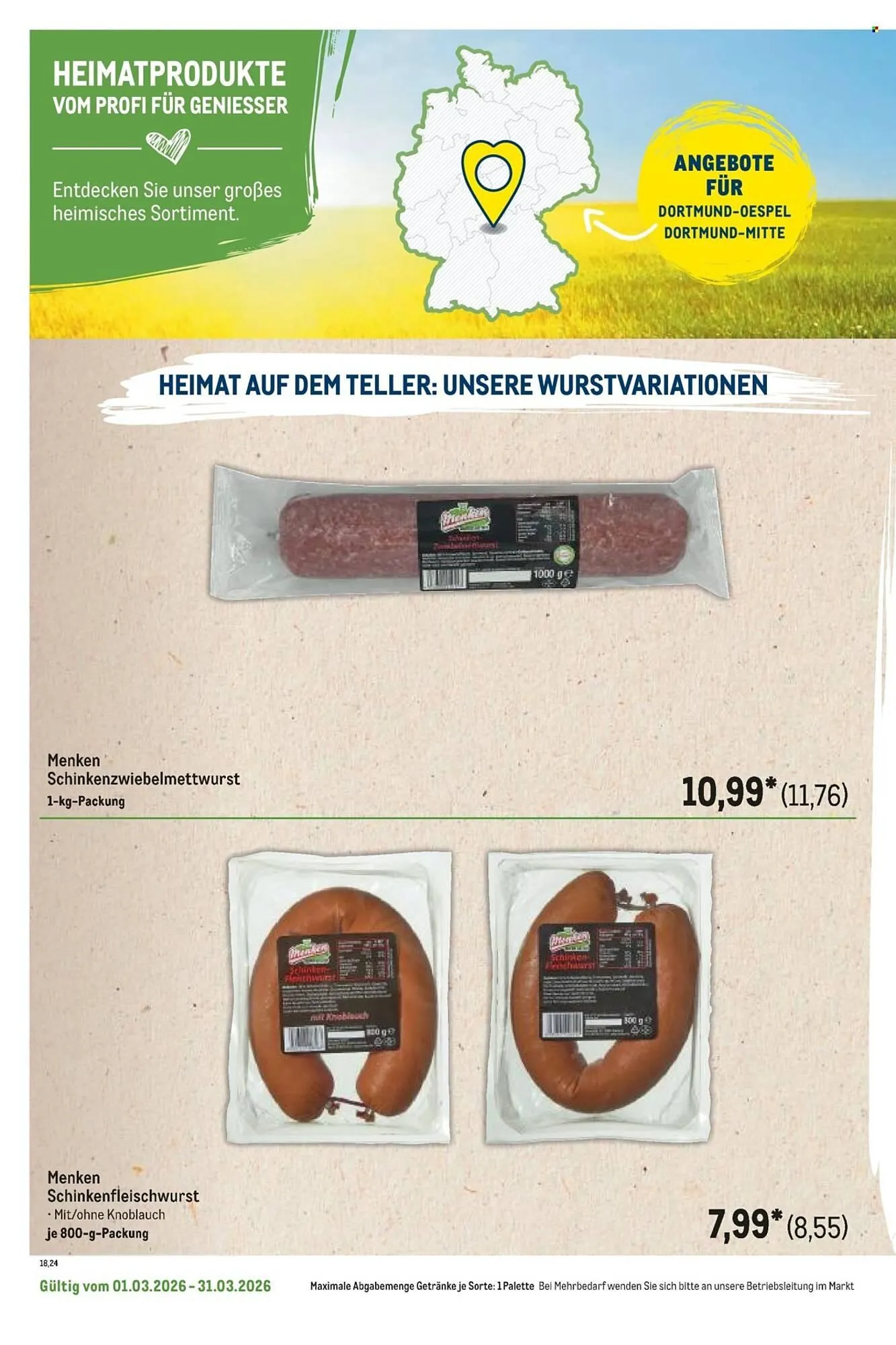 METRO Prospekt von 1. März bis 31. März 2026 - Prospekt seite 34