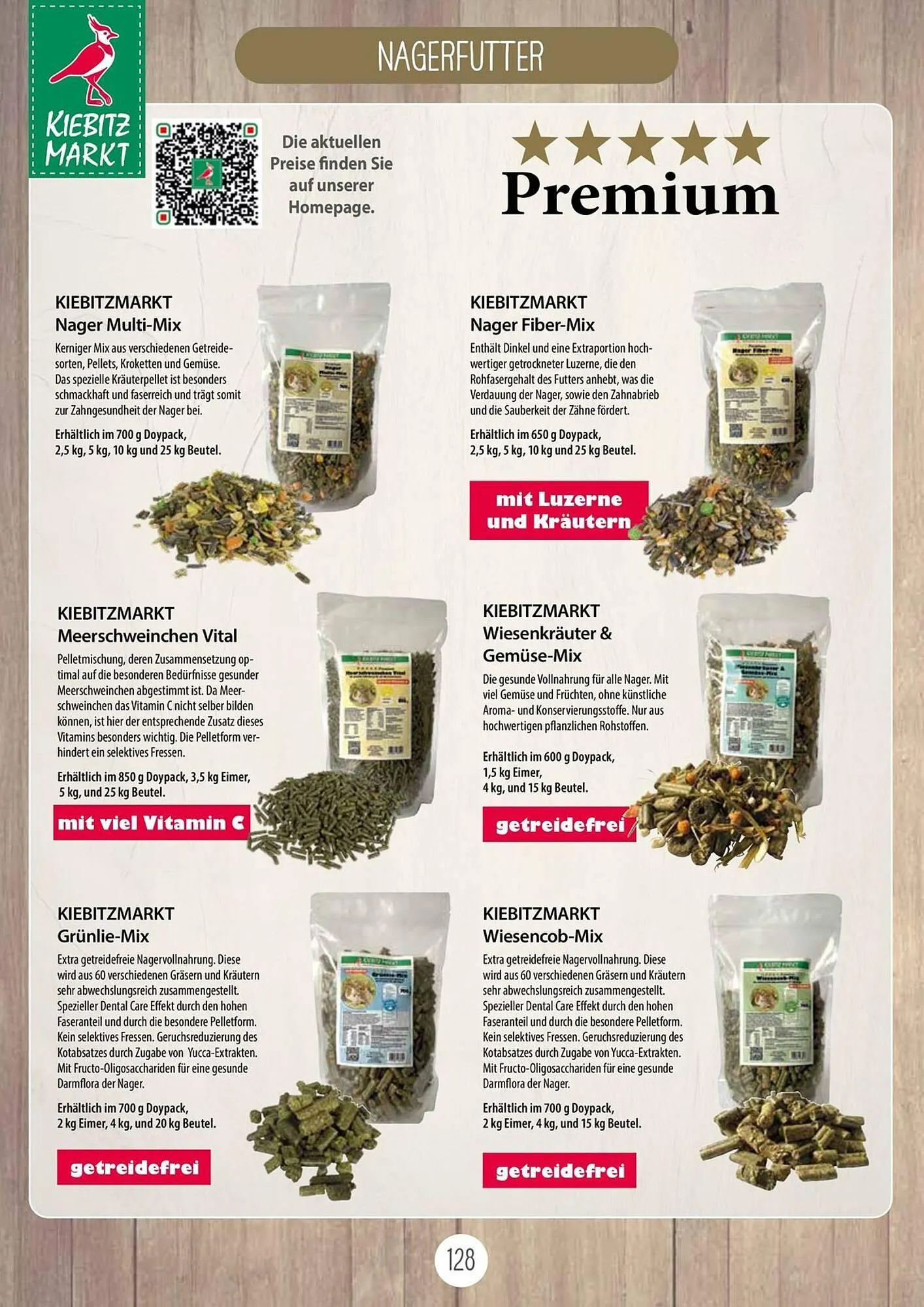 Kiebitzmarkt Prospekt von 16. April bis 31. August 2025 - Prospekt seite 128