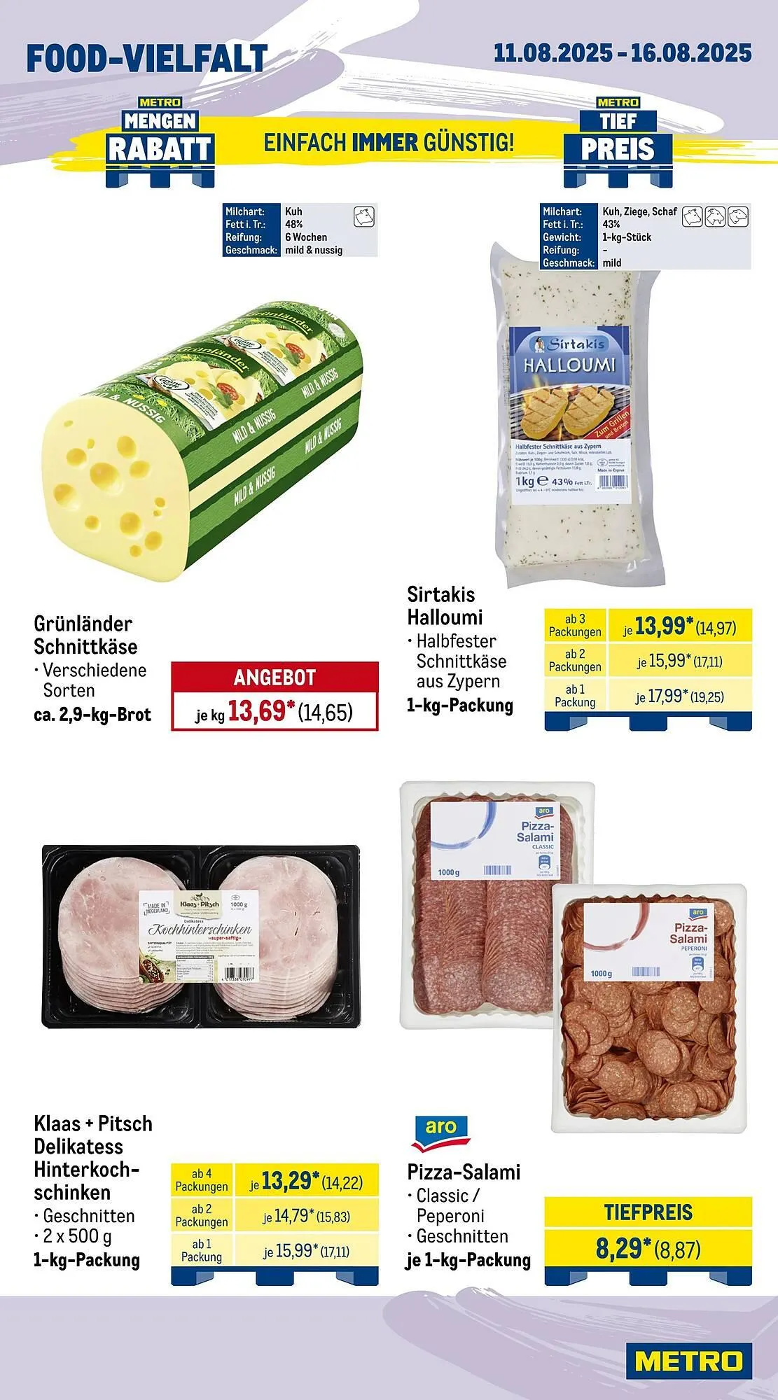 METRO Prospekt von 11. August bis 17. August 2025 - Prospekt seite 10