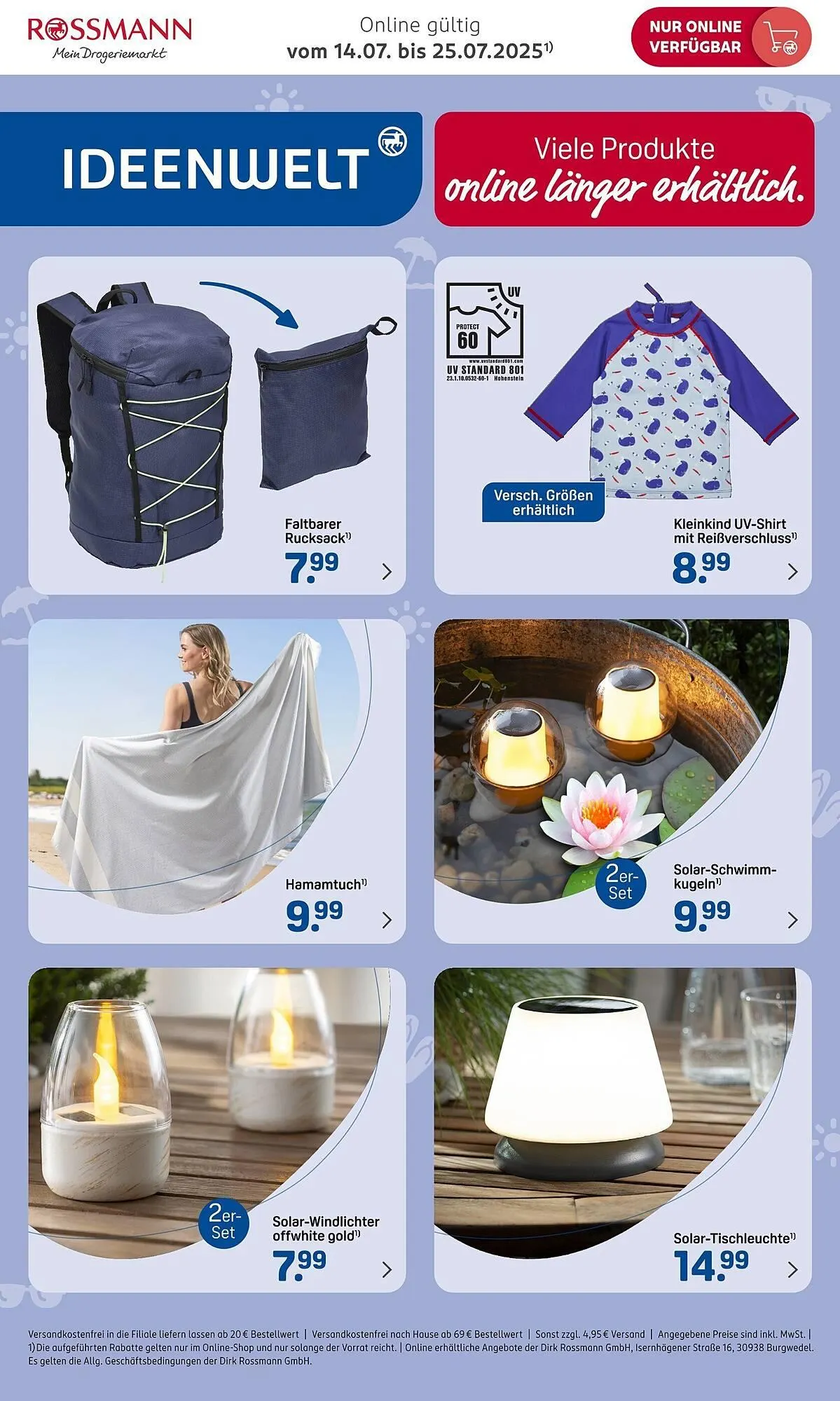 Rossmann Prospekt von 14. Juli bis 25. Juli 2025 - Prospekt seite 6