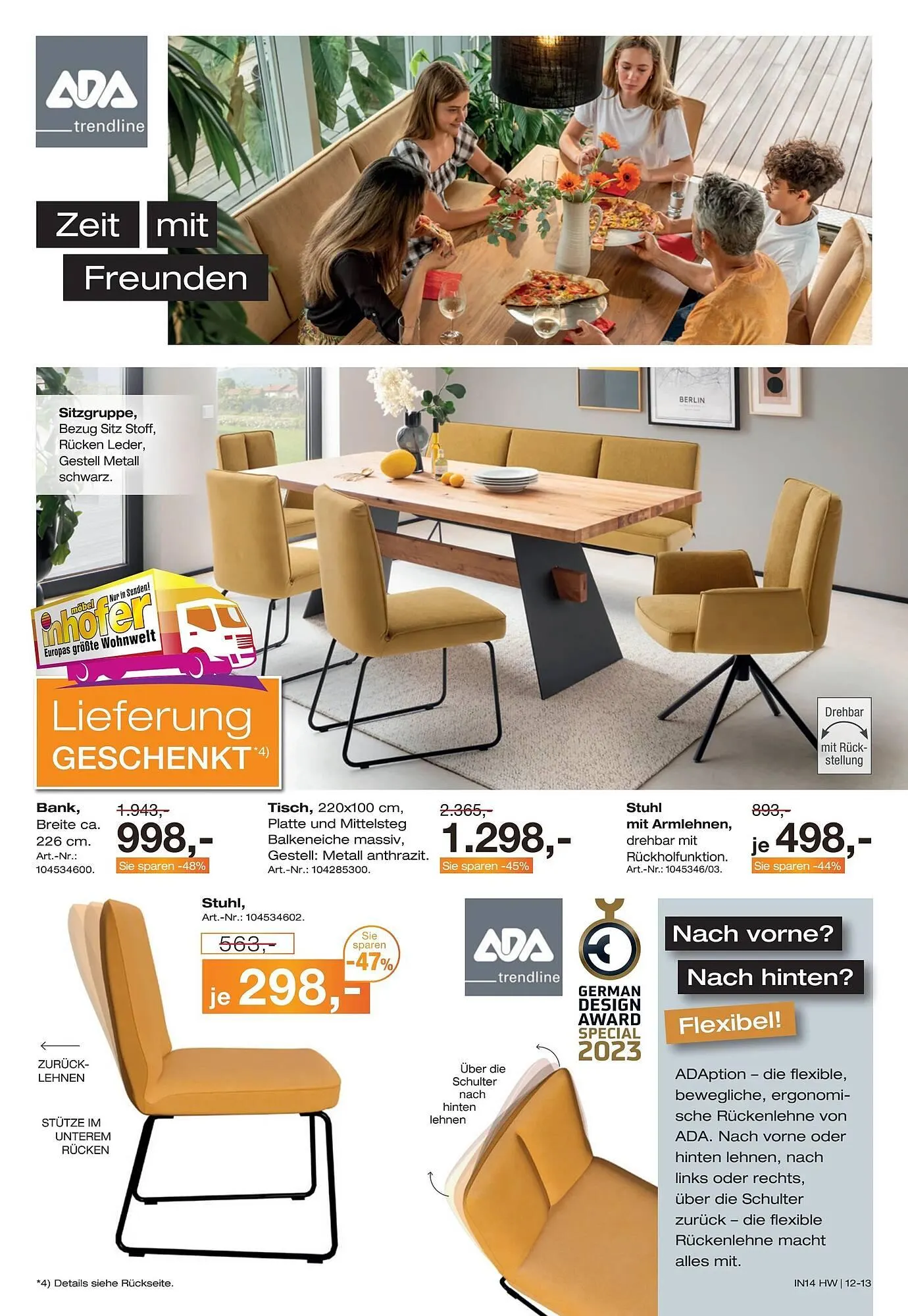 Möbel Inhofer Prospekt von 7. Mai bis 1. Juni 2025 - Prospekt seite 13