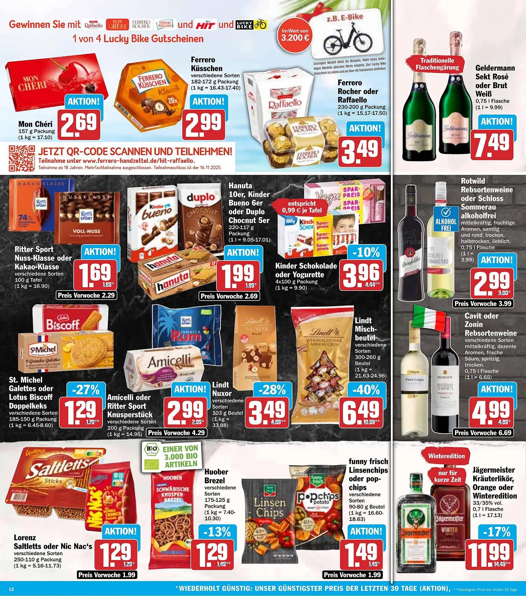 HIT Prospekt von 3. November bis 8. November 2025 - Prospekt seite 12