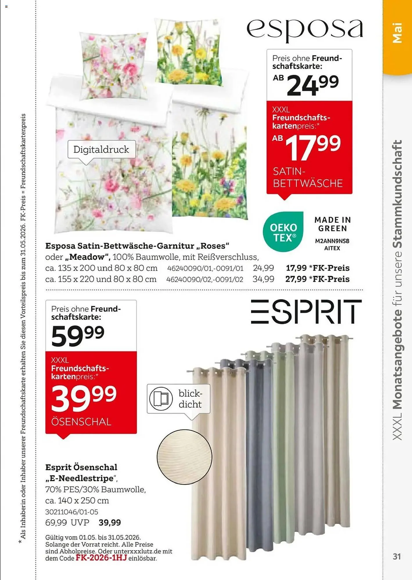 XXXLutz Prospekt von 1. Februar bis 31. Juli 2026 - Prospekt seite 31