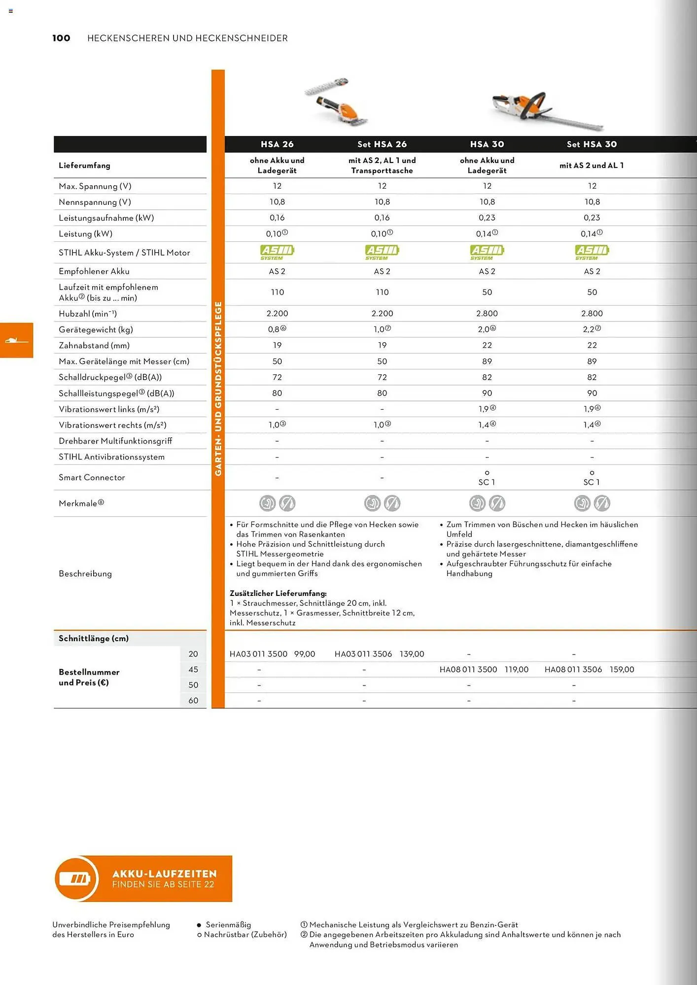 STIHL Prospekt von 1. Januar bis 31. Dezember 2026 - Prospekt seite 100