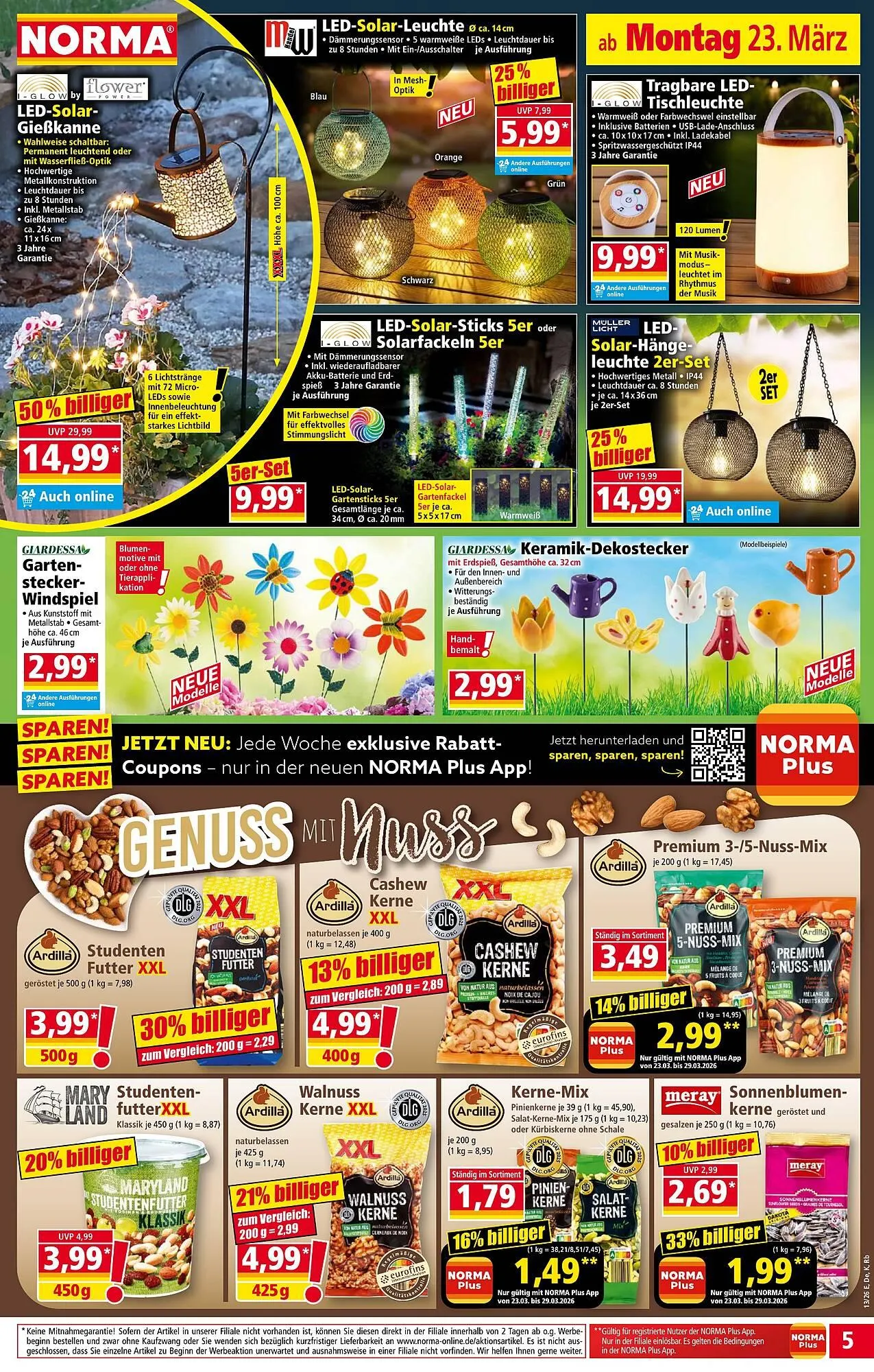 Norma Prospekt von 23. März bis 29. März 2026 - Prospekt seite 5