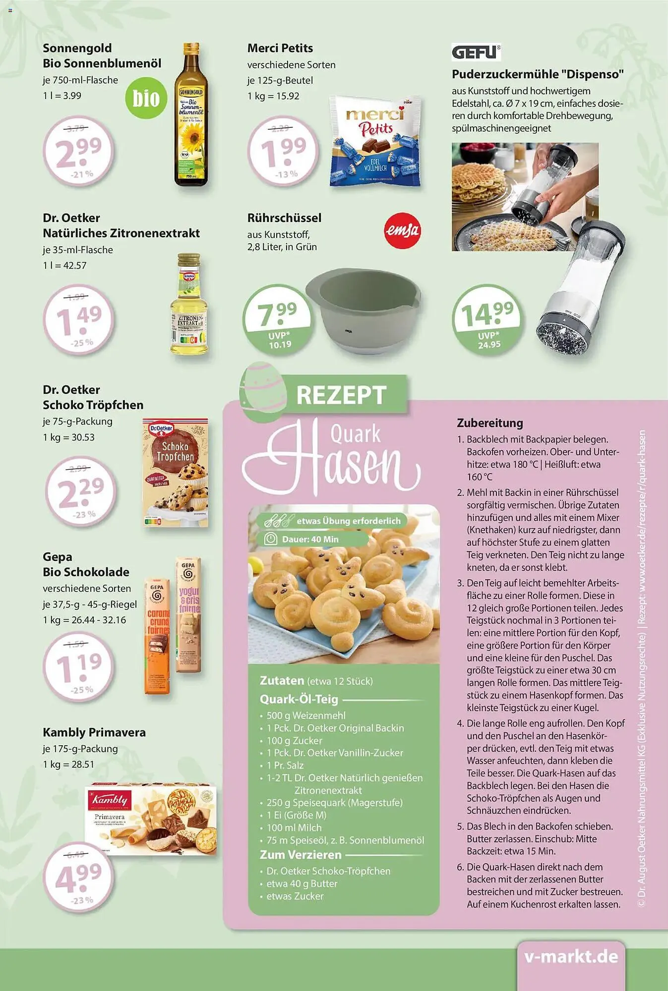 V Markt Magazin von 19. März bis 4. April 2026 - Prospekt seite 15