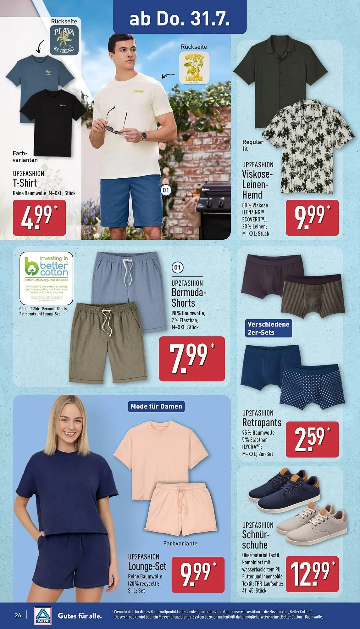 Aldi Nord Prospekt von 28. Juli bis 2. August 2025 - Prospekt seite 26