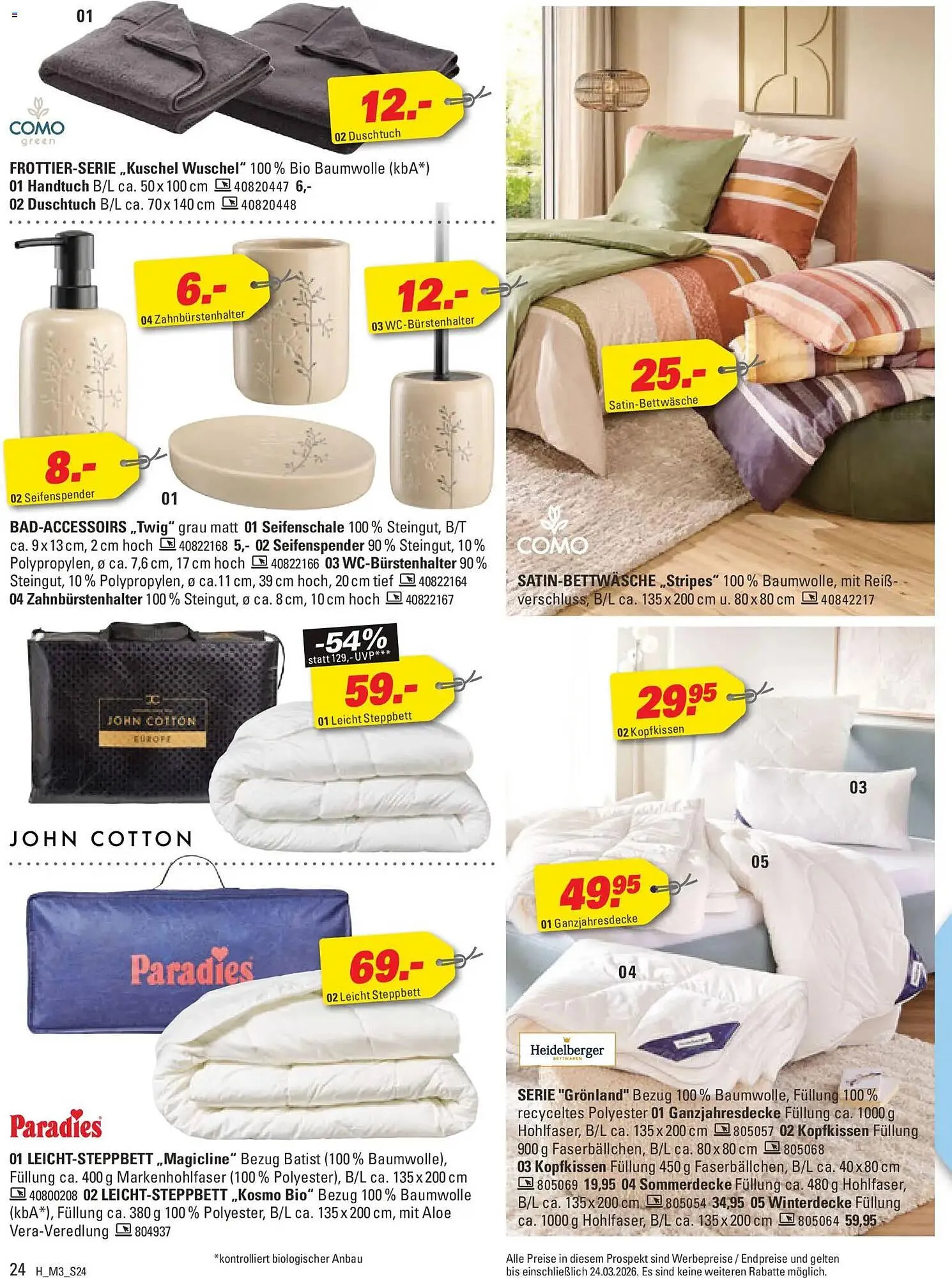 Höffner Prospekt von 11. März bis 24. März 2026 - Prospekt seite 24