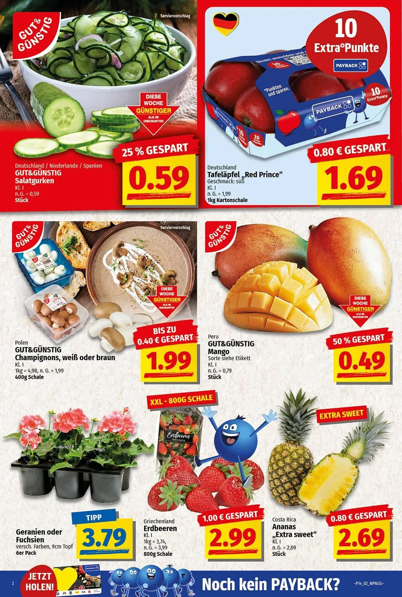 nah & gut Prospekt von 31. März bis 6. April 2025 - Prospekt seite 2