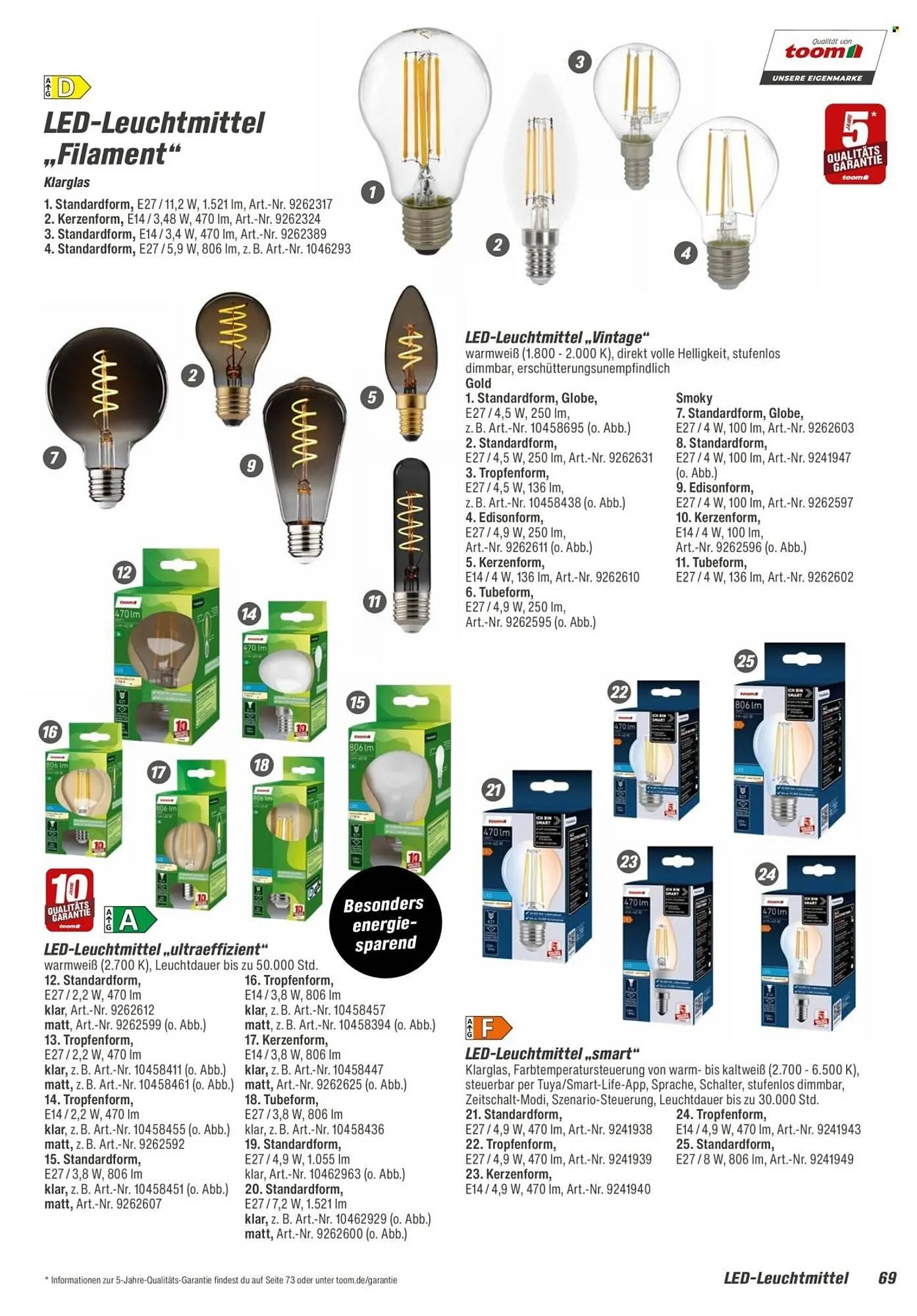 Toom Baumarkt Prospekt von 14. Februar bis 30. April 2026 - Prospekt seite 69