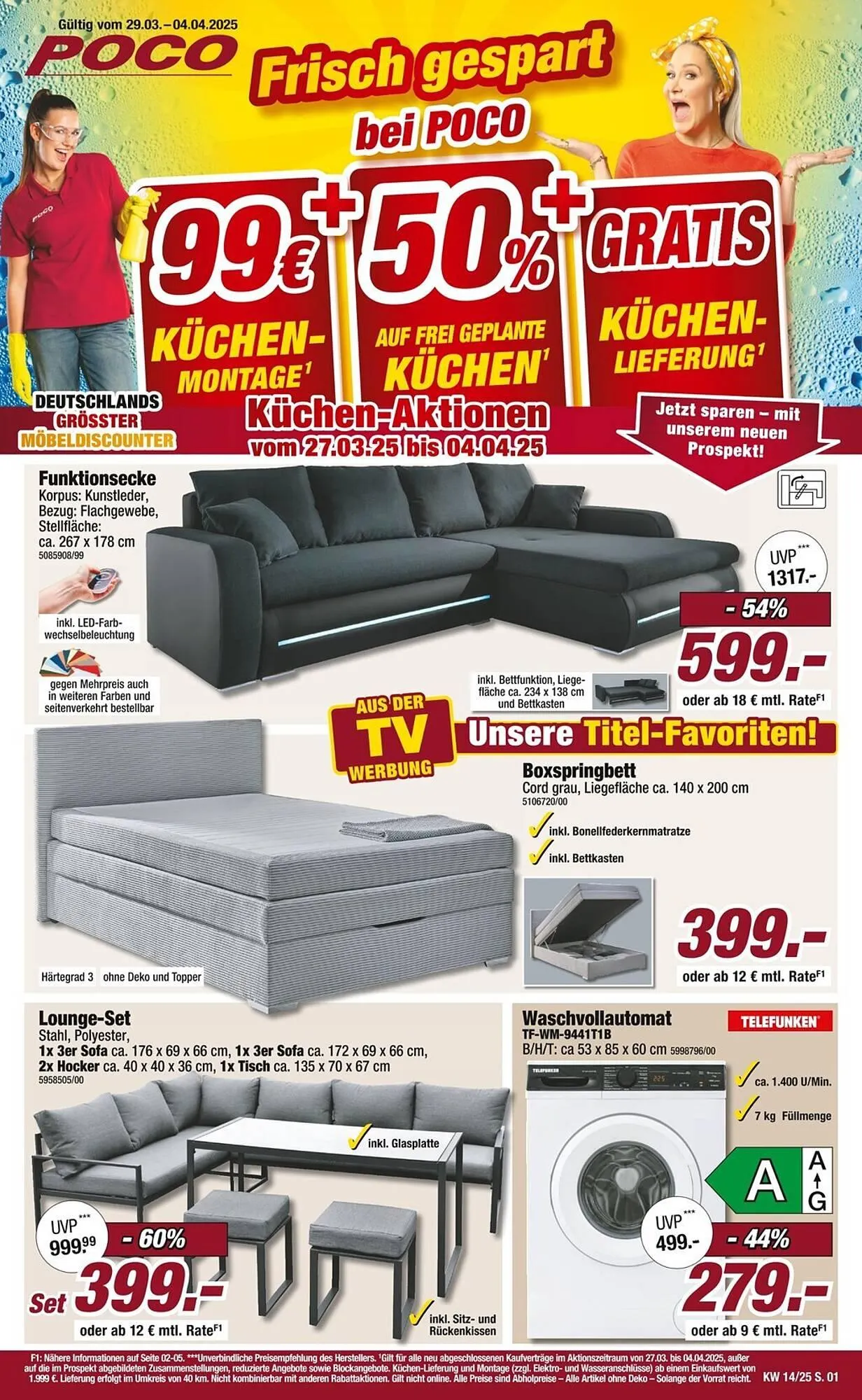 Poco Prospekt von 29. März bis 4. April 2025 - Prospekt seite 1