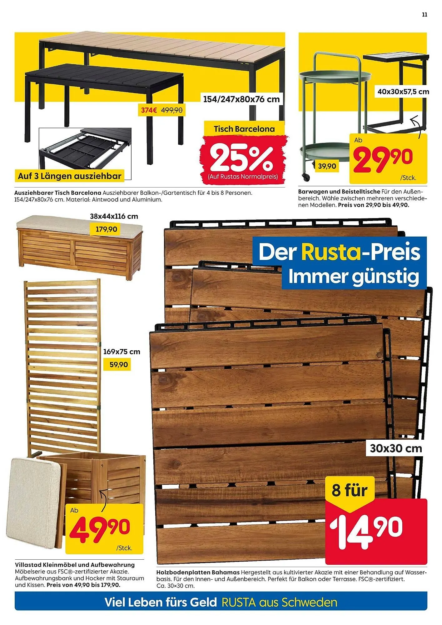 Rusta Prospekt von 4. April bis 10. April 2026 - Prospekt seite 11