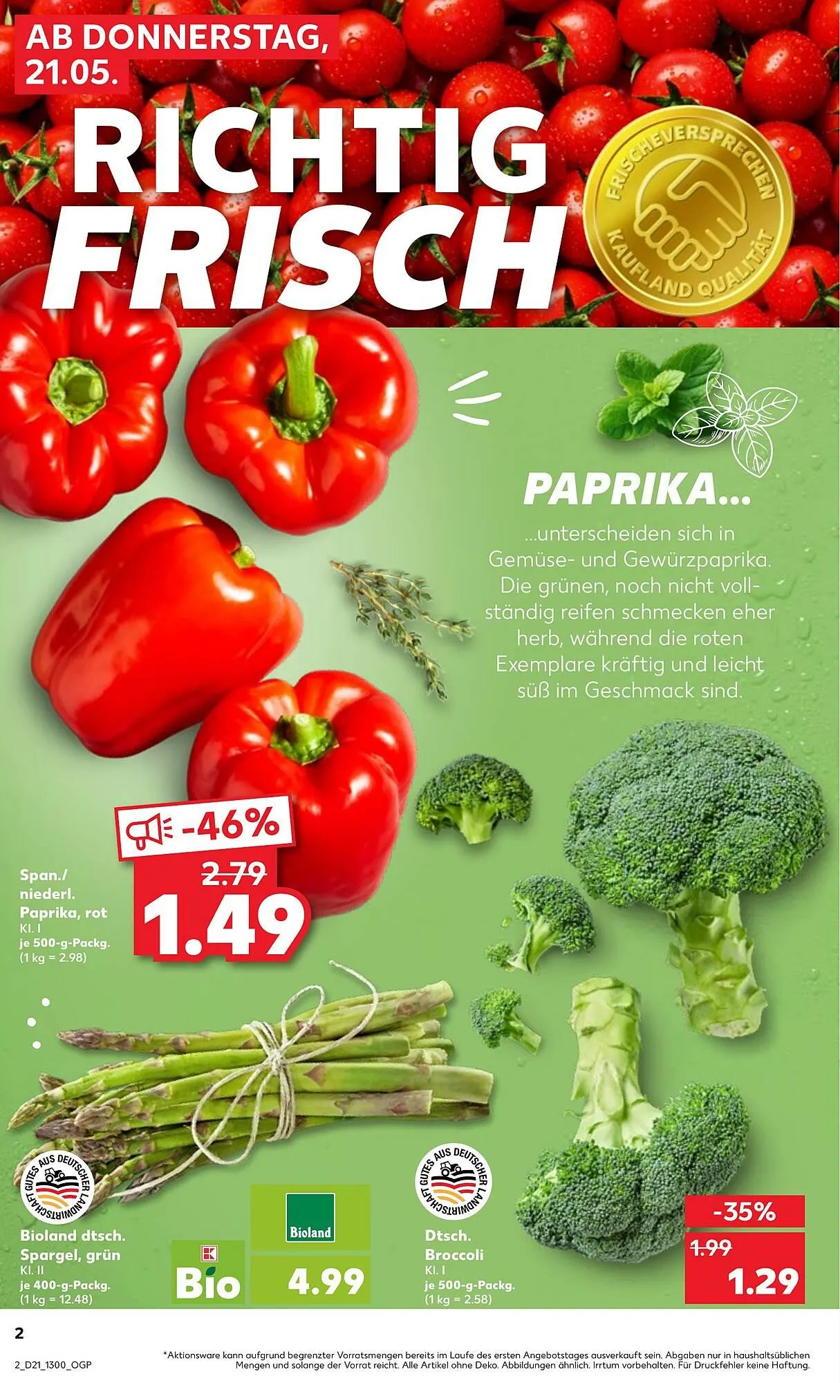 Kaufland Prospekt von 21. Mai bis 27. Mai 2026 - Prospekt seite 2