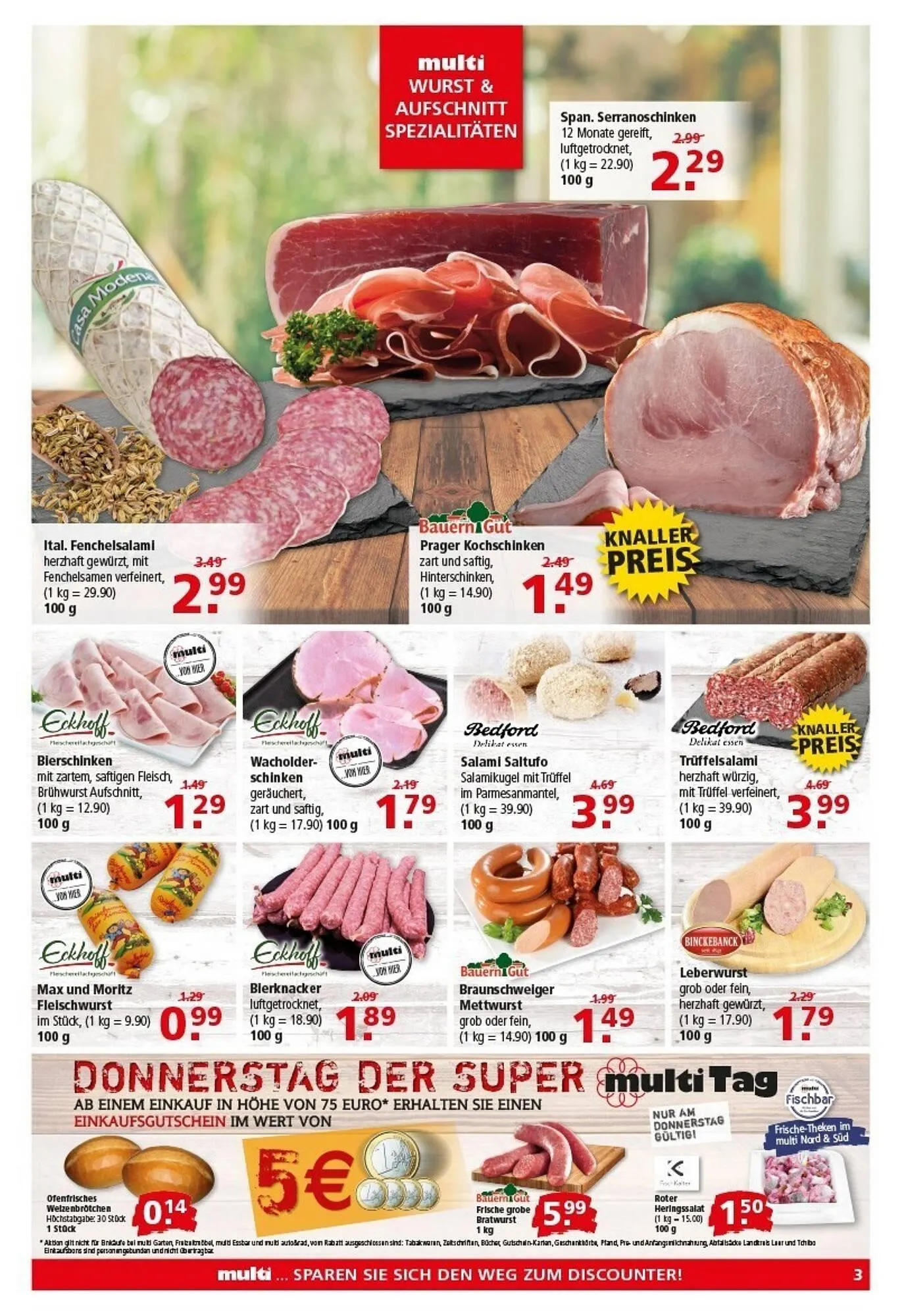 Multi Markt Prospekt von 2. März bis 7. März 2026 - Prospekt seite 3