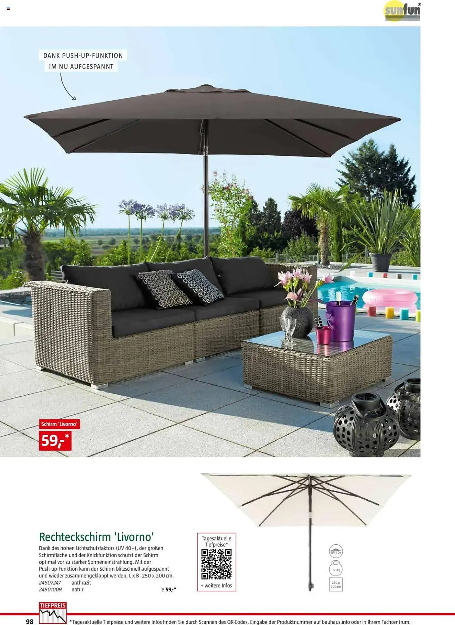 Bauhaus Prospekt von 10. Februar bis 30. Juni 2025 - Prospekt seite 98