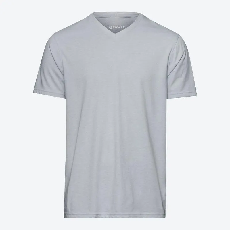 Herren-T-Shirt mit V-Ausschnitt