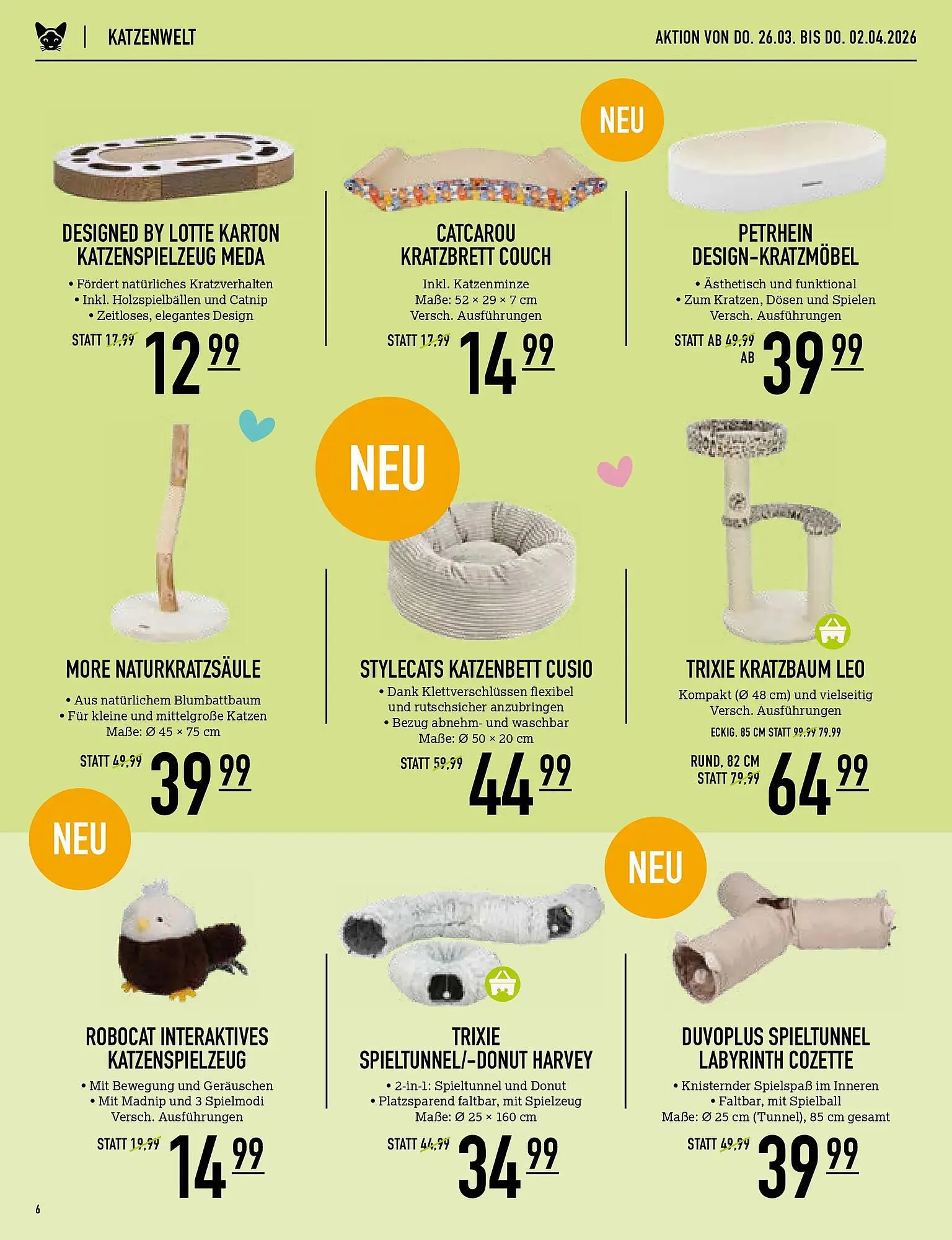 Kölle Zoo Prospekt von 25. März bis 2. April 2026 - Prospekt seite 6