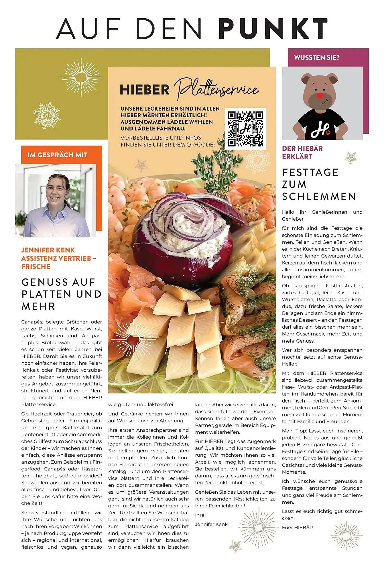 Hieber's Frische Center Prospekt von 21. Dezember bis 27. Dezember 2025 - Prospekt seite 3