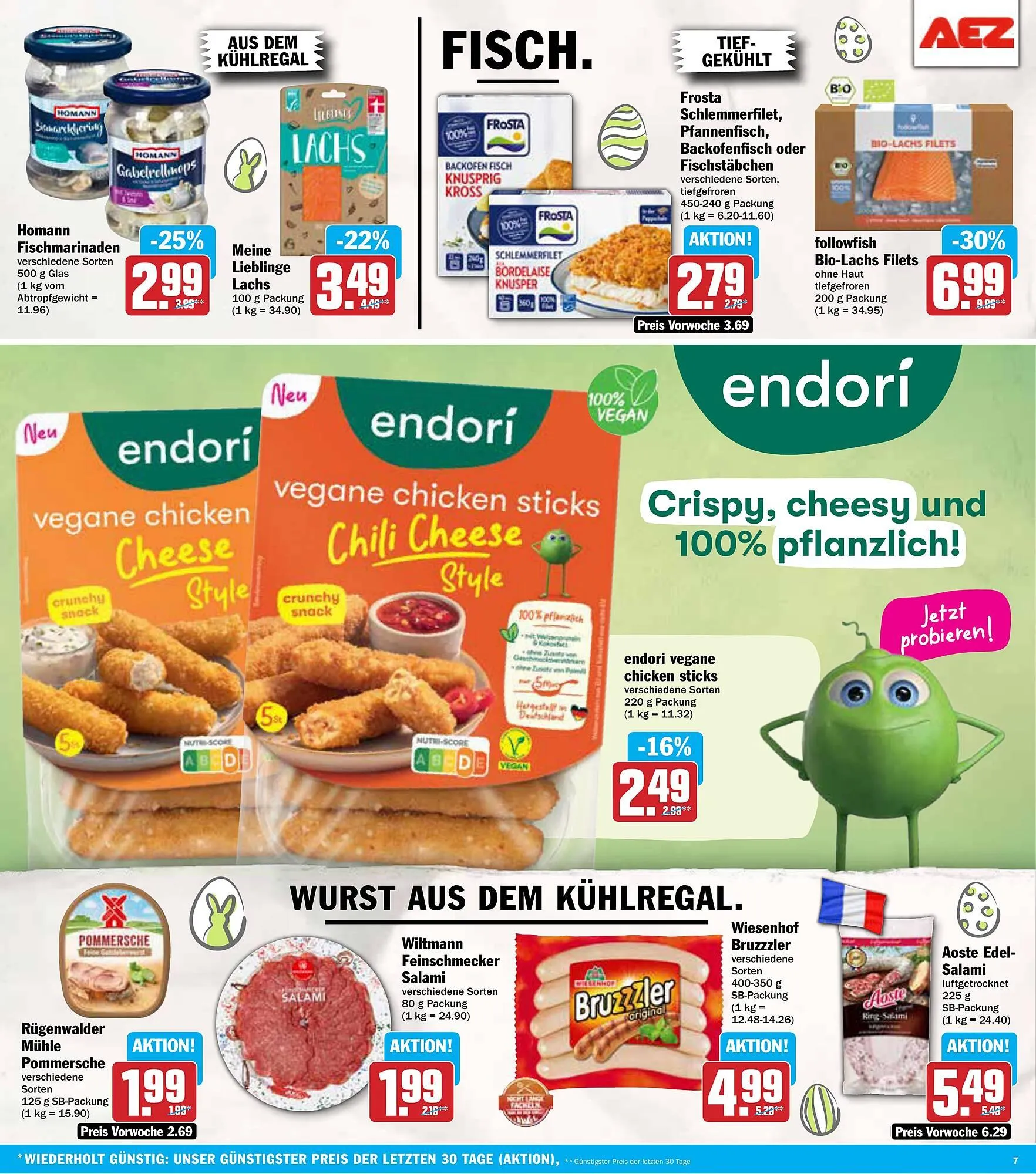 AEZ Prospekt von 7. April bis 12. April 2025 - Prospekt seite 7