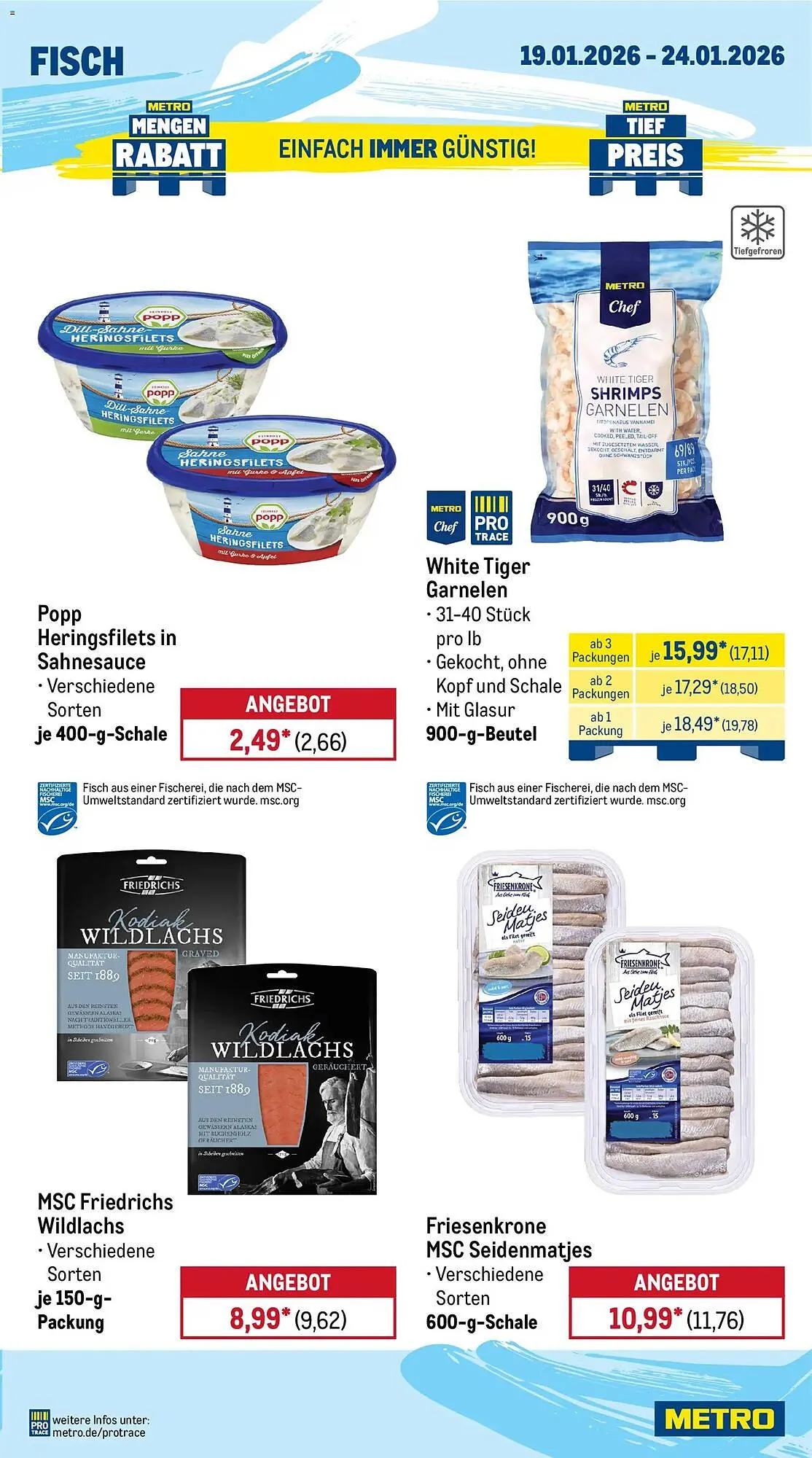 METRO Prospekt von 19. Januar bis 24. Januar 2026 - Prospekt seite 7