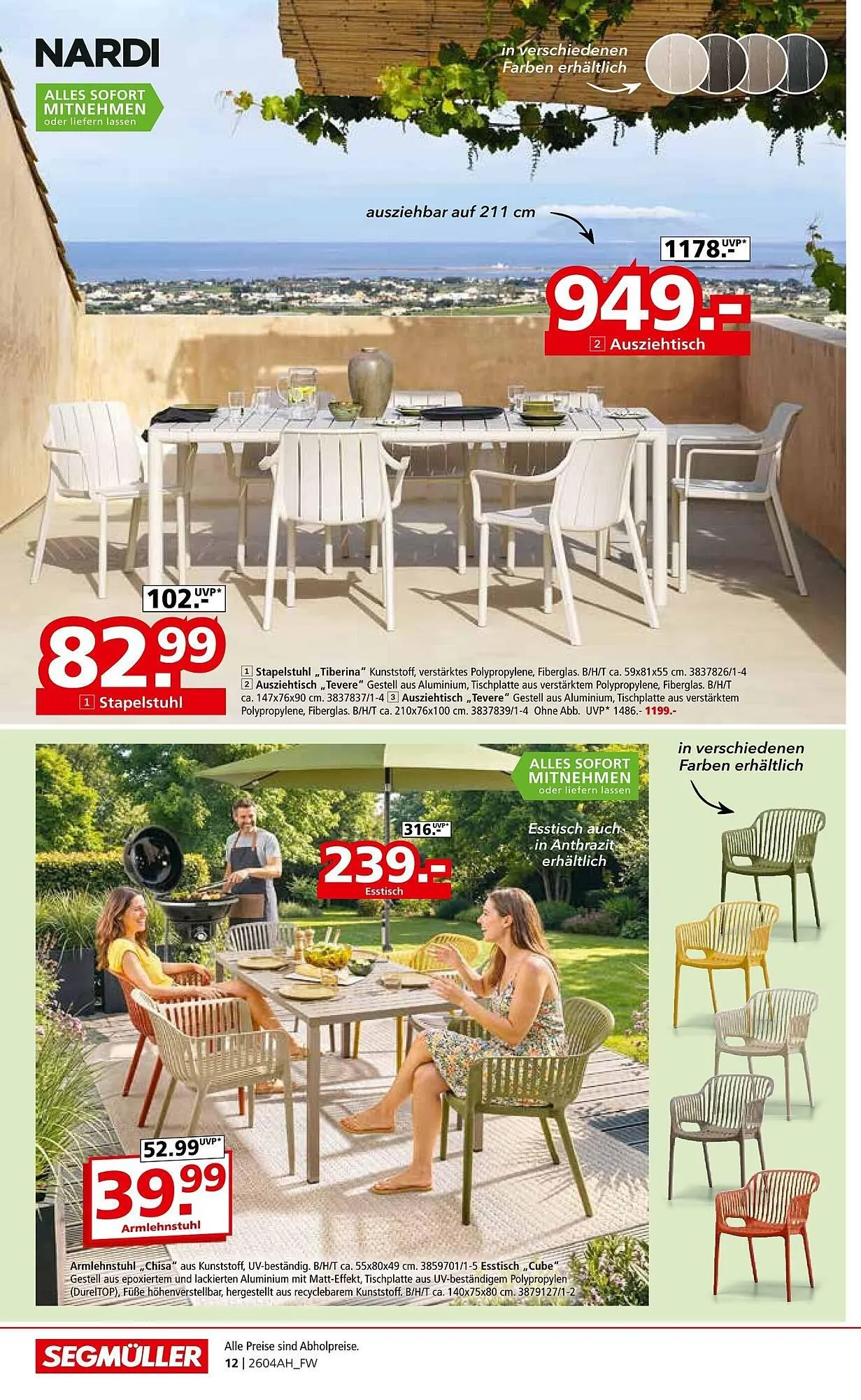 Segmüller Prospekt von 11. April bis 2. Mai 2026 - Prospekt seite 12