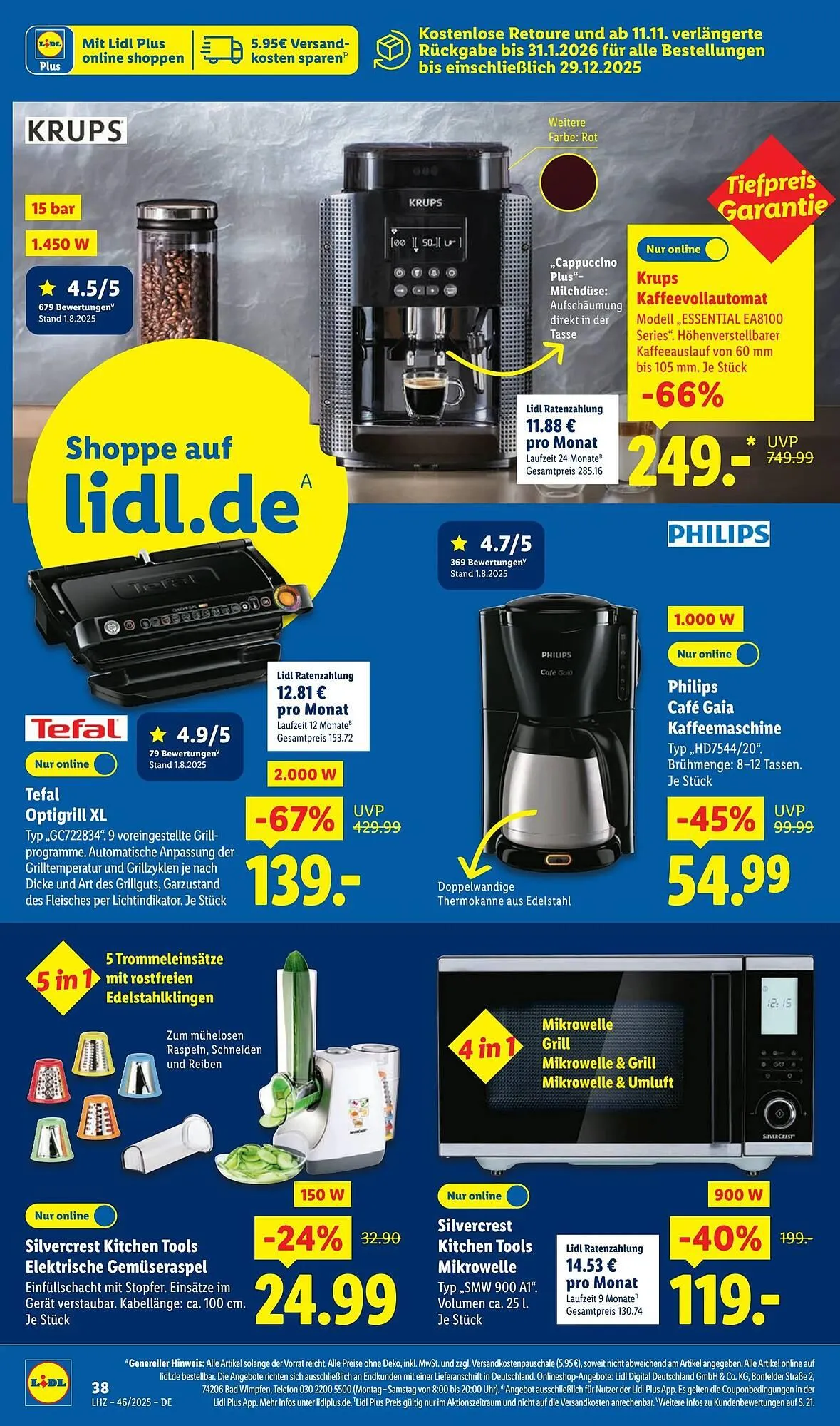 Lidl Prospekt von 10. November bis 15. November 2025 - Prospekt seite 56