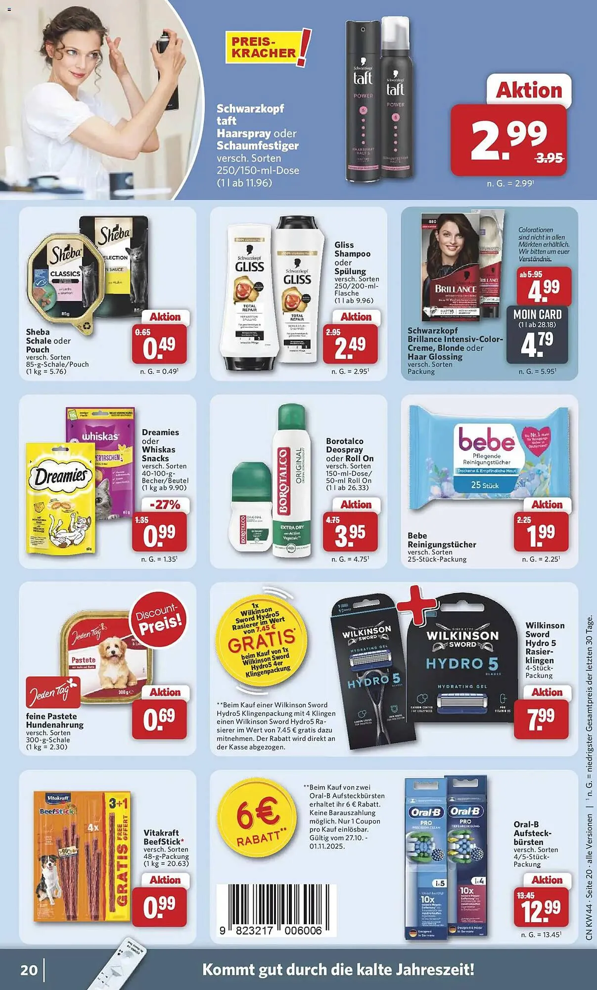 Combi Prospekt von 27. Oktober bis 1. November 2025 - Prospekt seite 22