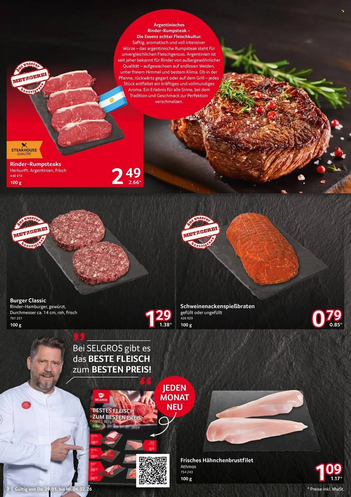 Selgros Prospekt von 29. Januar bis 4. Februar 2026 - Prospekt seite 2