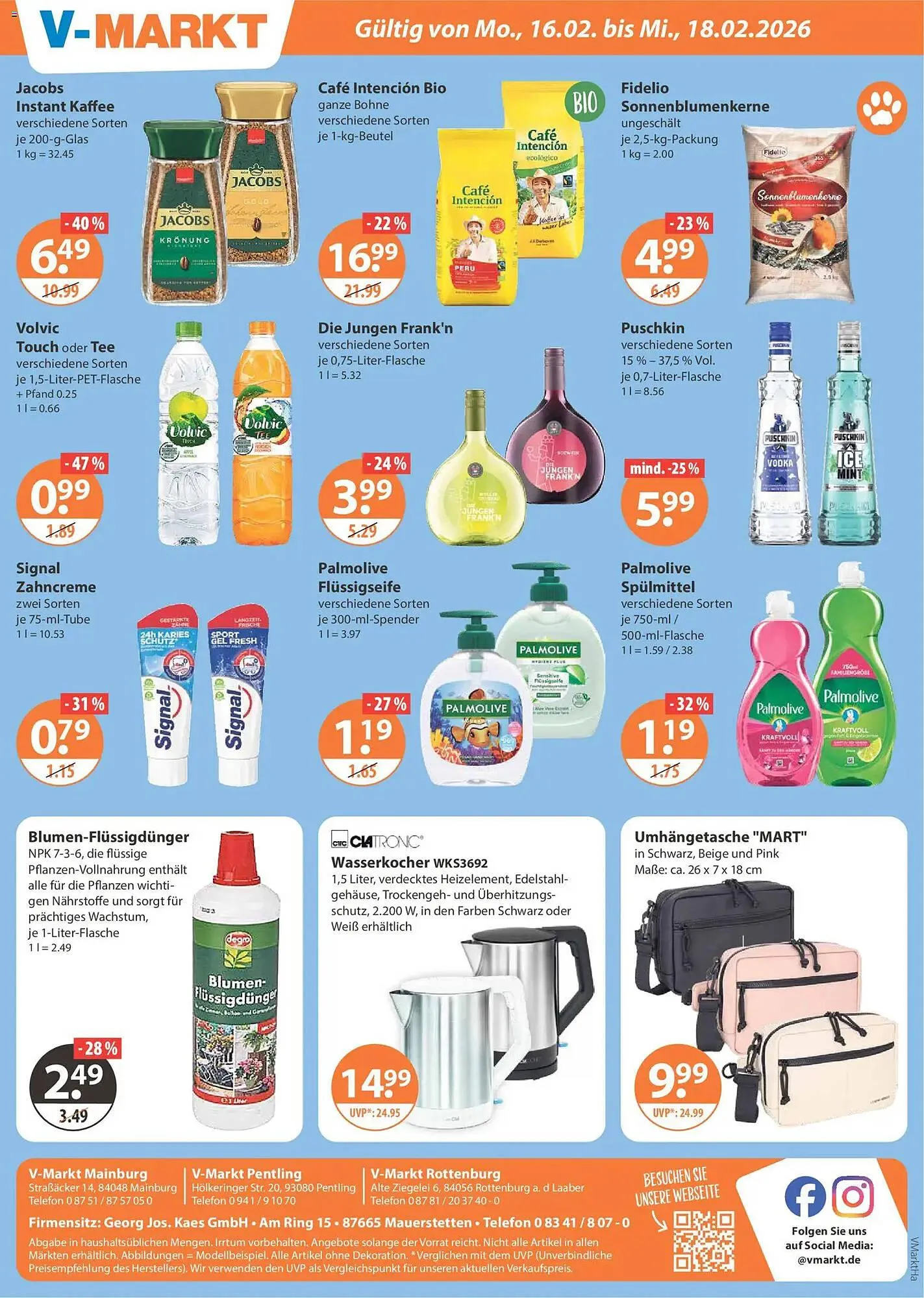 V Markt Prospekt von 12. Februar bis 18. Februar 2026 - Prospekt seite 25
