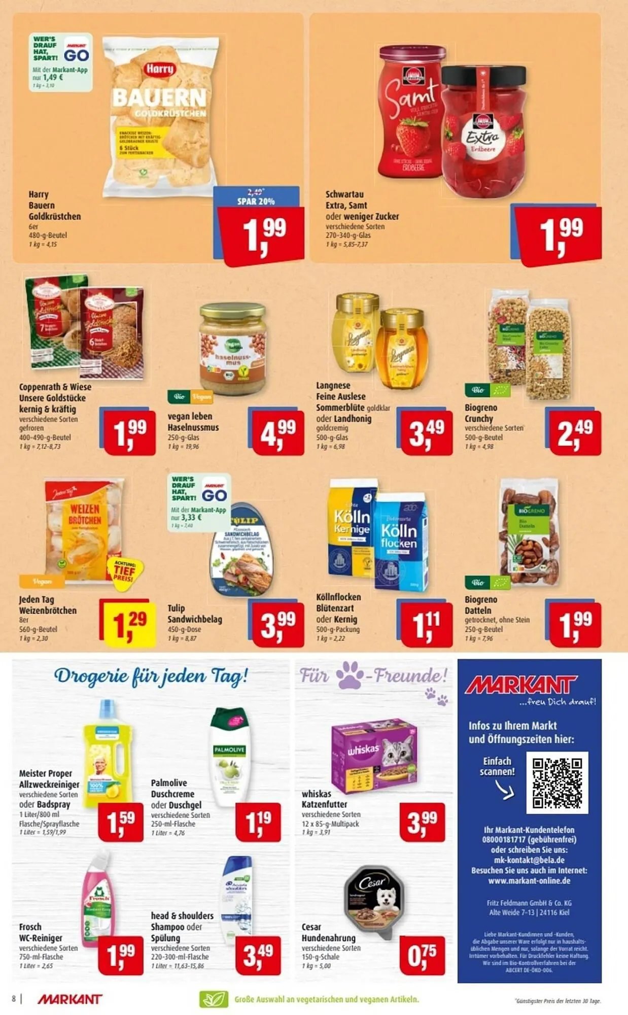 Markant Prospekt von 16. Februar bis 21. Februar 2026 - Prospekt seite 8