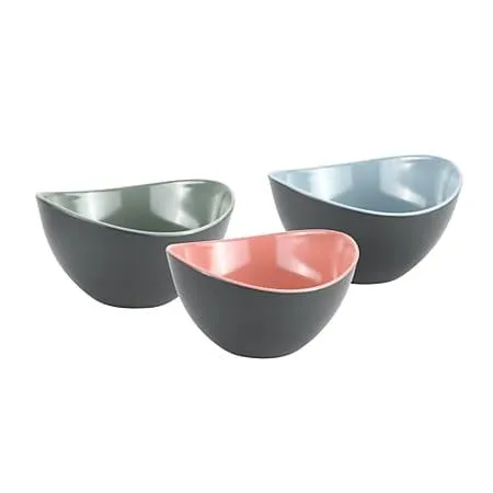 KESPER Obst & Salatschale, 3er Set, Melamin