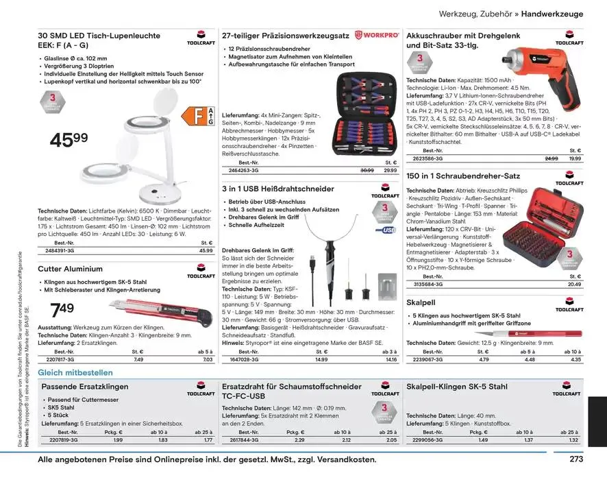 Modellbahn Katalog von 29. Oktober bis 31. Dezember 2025 - Prospekt seite 275