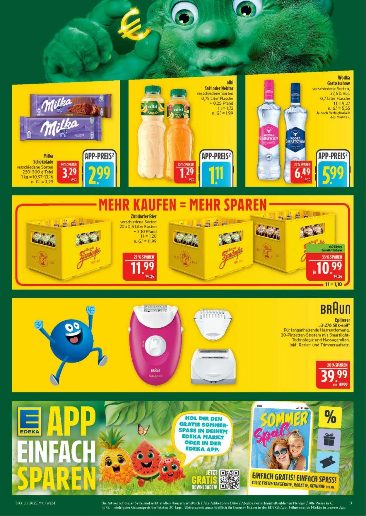 Marktkauf - Nürnberg-Thon Aktueller Prospekt von 11. August bis 16. August 2025 - Prospekt seite 3