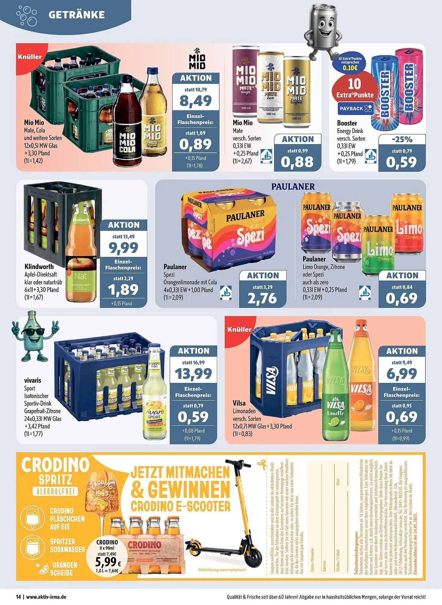 Aktiv Irma Prospekt von 19. Mai bis 24. Mai 2025 - Prospekt seite 14