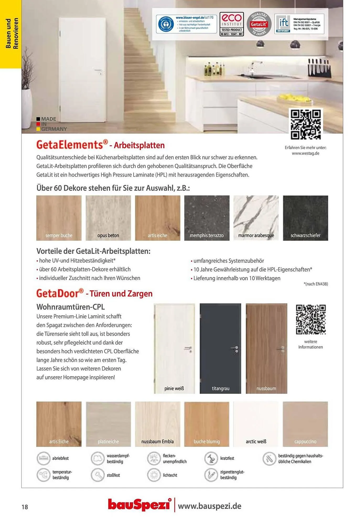 BauSpezi Prospekt von 15. April bis 31. Dezember 2026 - Prospekt seite 20