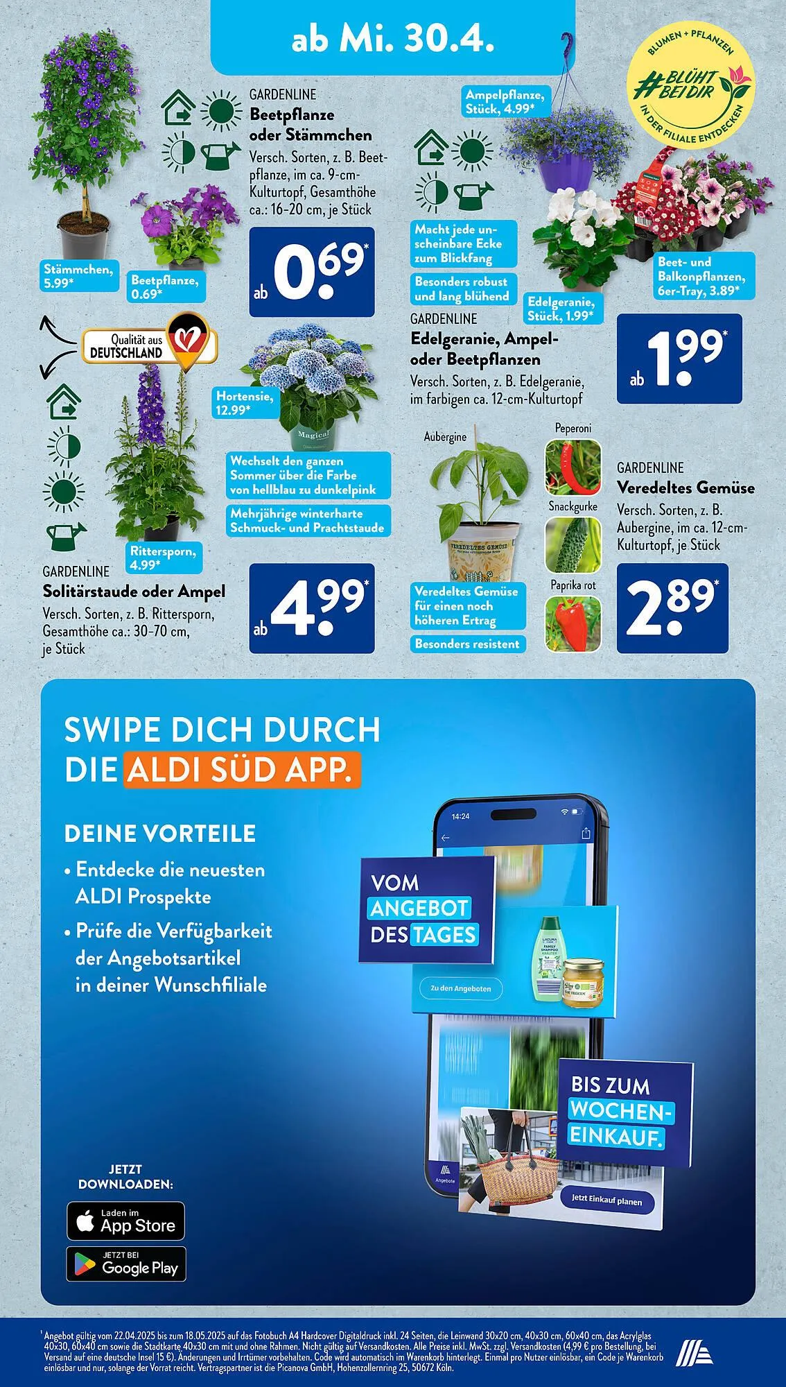 Aldi Süd Prospekt von 28. April bis 3. Mai 2025 - Prospekt seite 22