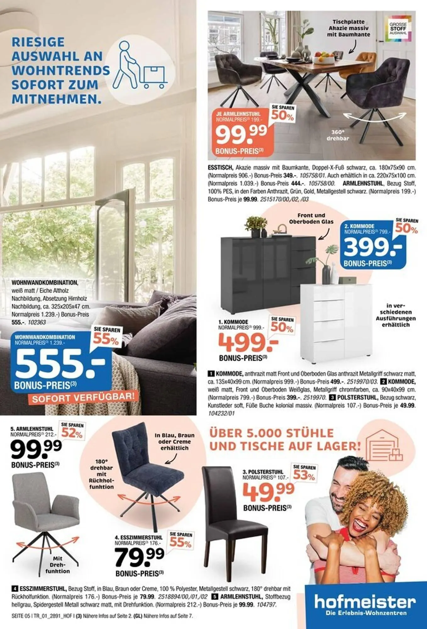 Hofmeister Prospekt von 9. April bis 6. Mai 2025 - Prospekt seite 5