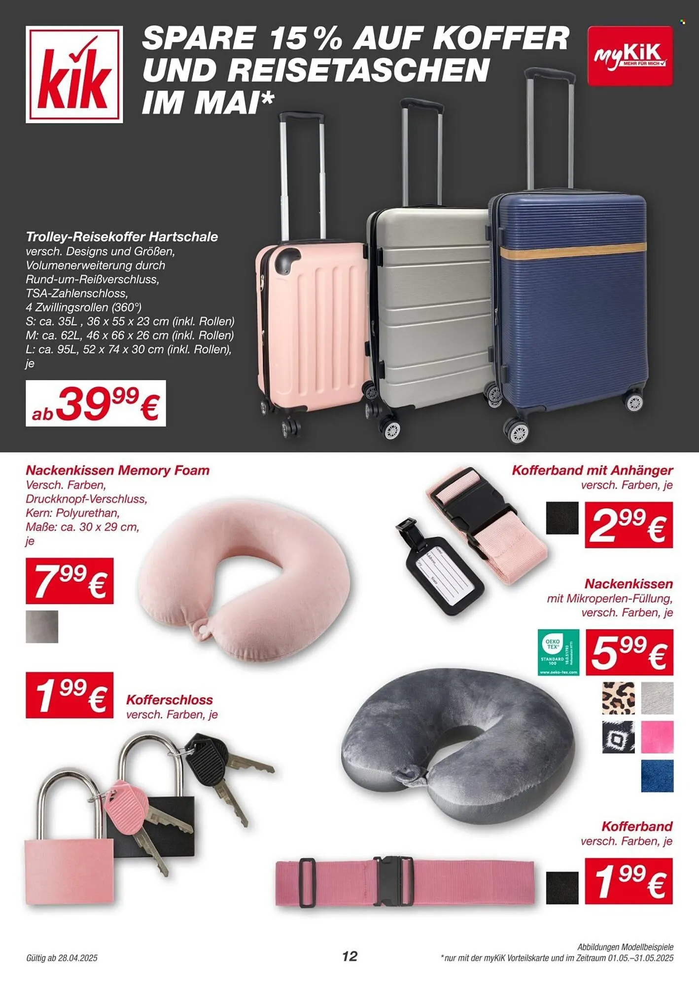 KiK Prospekt von 28. April bis 4. Mai 2025 - Prospekt seite 12