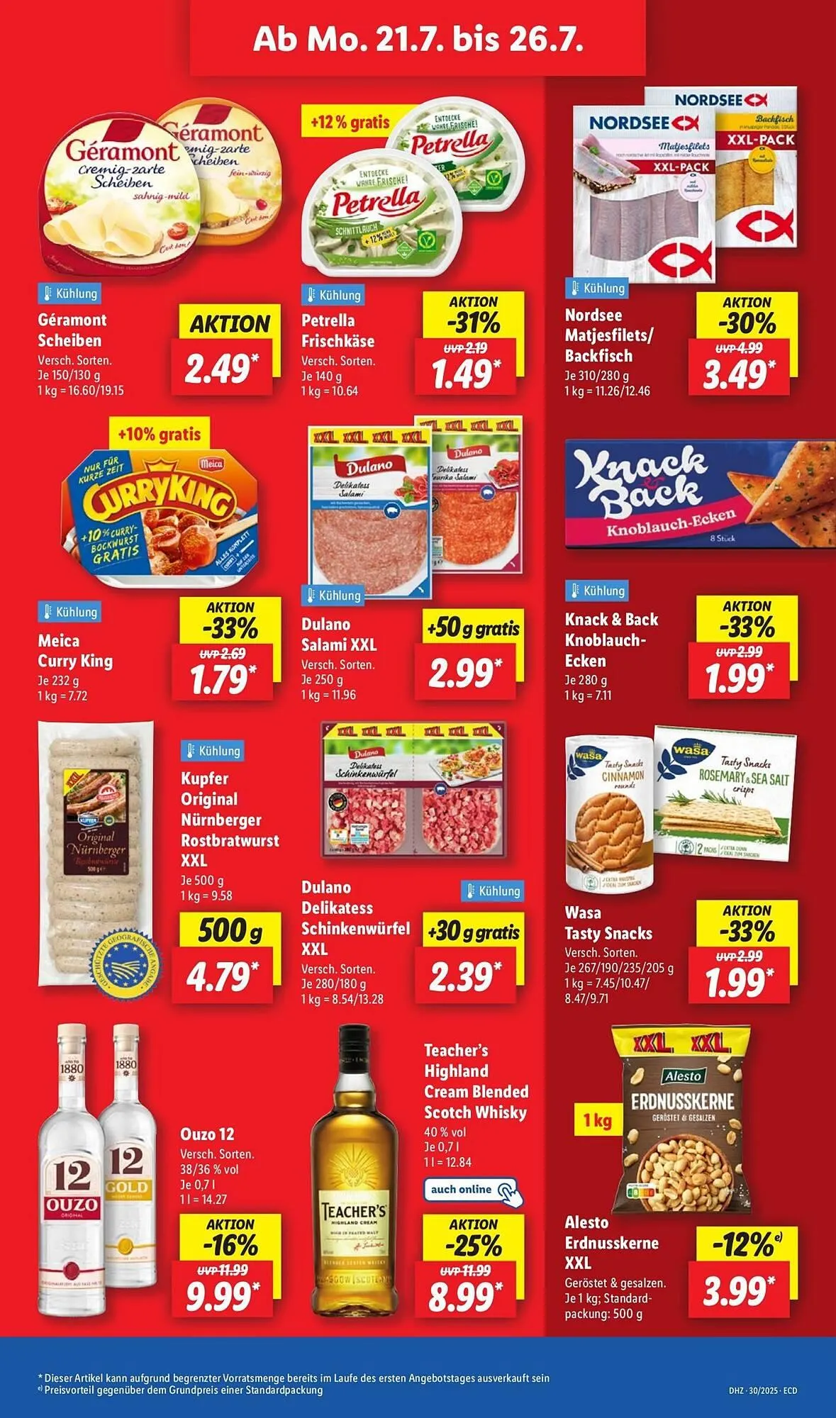 Lidl Prospekt von 28. Juli bis 2. August 2025 - Prospekt seite 17