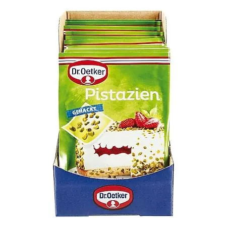 Dr. Oetker Pistazien gehackt 25 g, 14er Pack