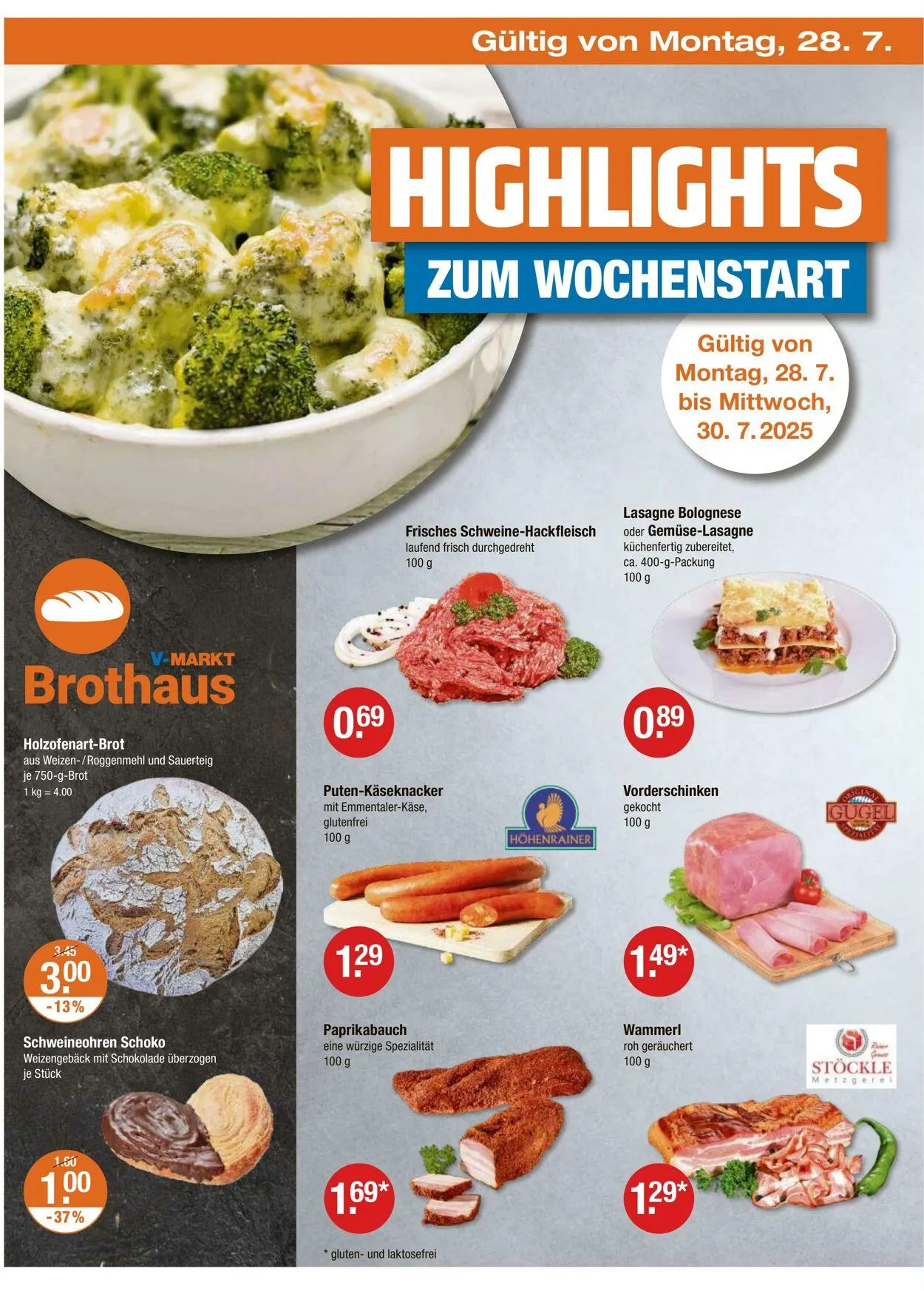 V-Markt Aktueller Prospekt von 24. Juli bis 30. Juli 2025 - Prospekt seite 18