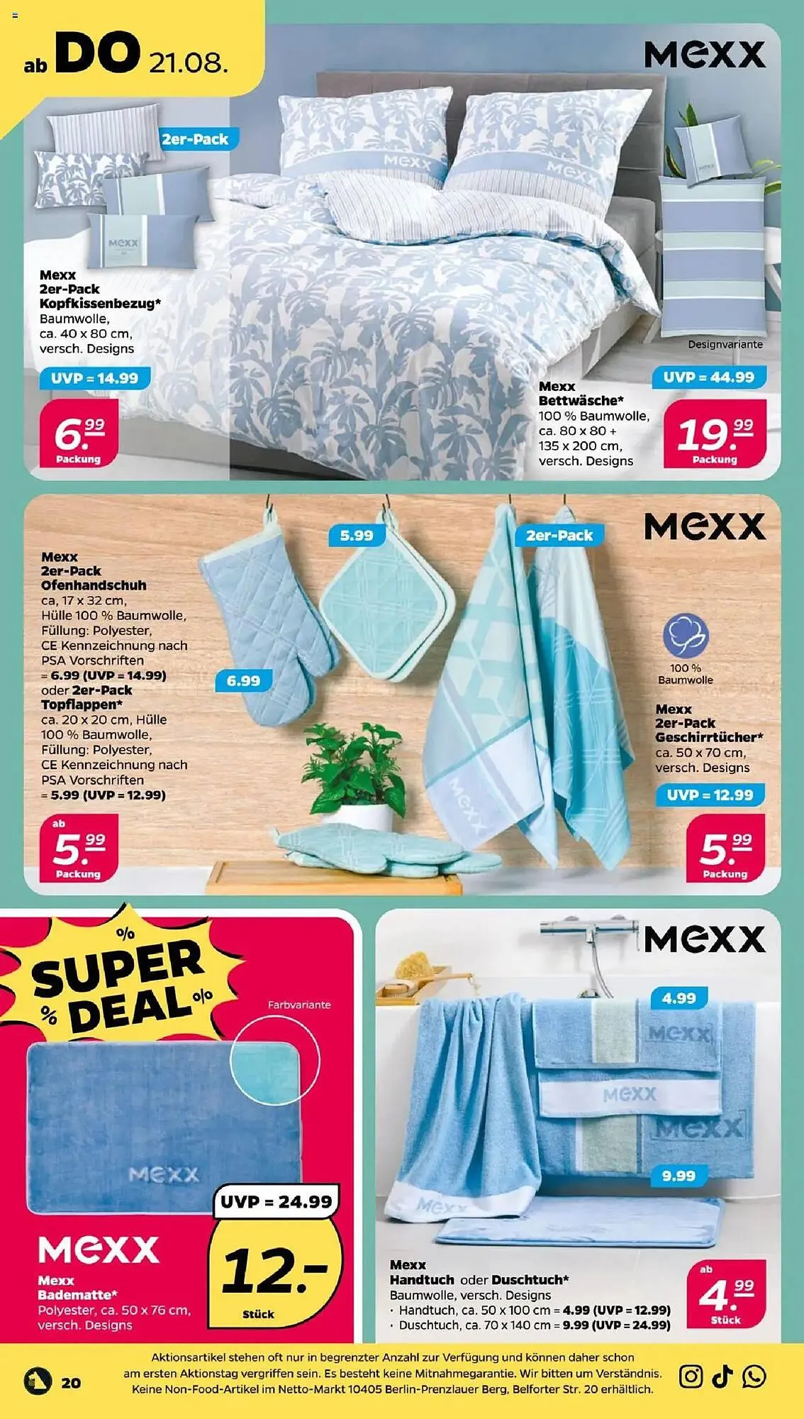 NETTO Prospekt von 18. August bis 23. August 2025 - Prospekt seite 22