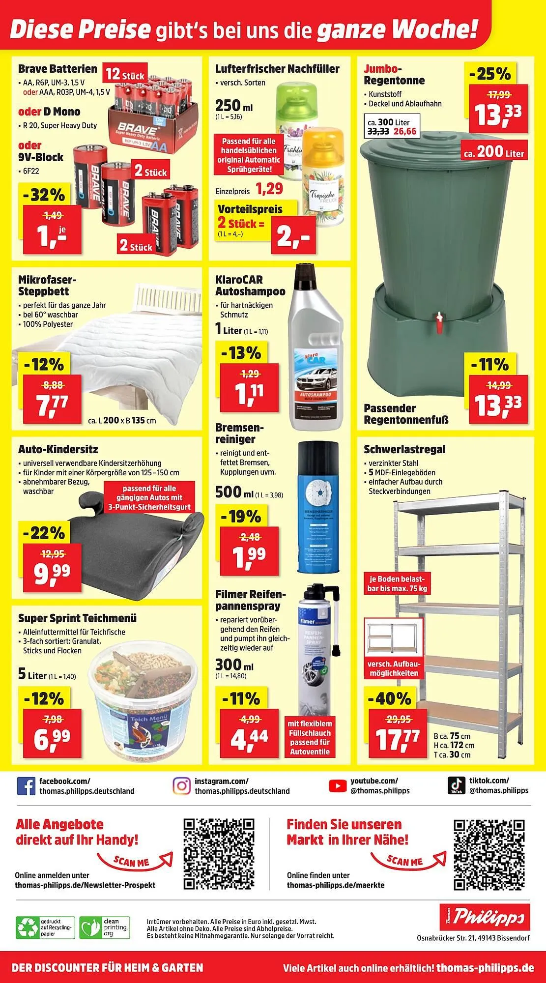 Thomas Philipps Prospekt von 4. August bis 9. August 2025 - Prospekt seite 9