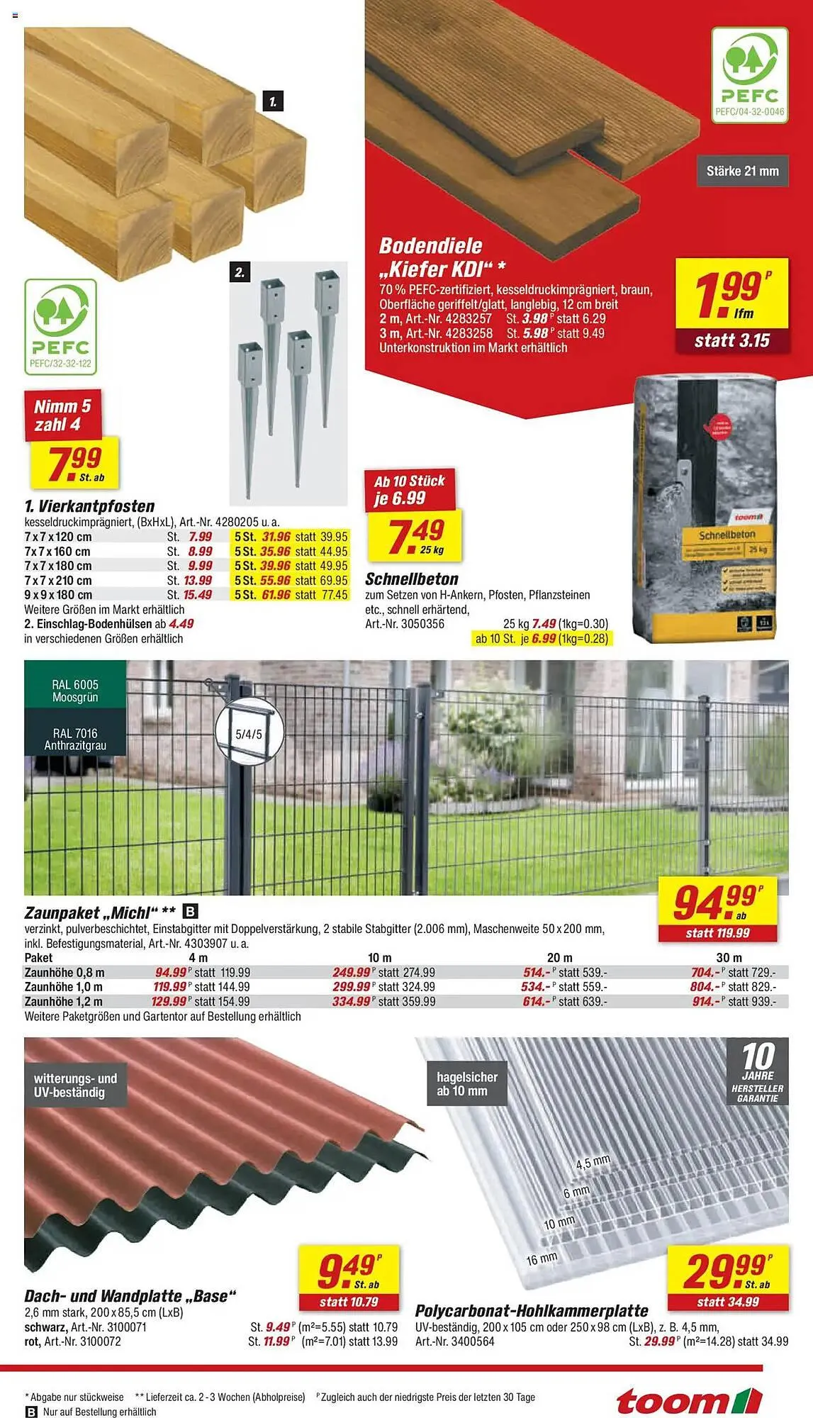 toom Baumarkt Prospekt von 5. Juli bis 11. Juli 2025 - Prospekt seite 5